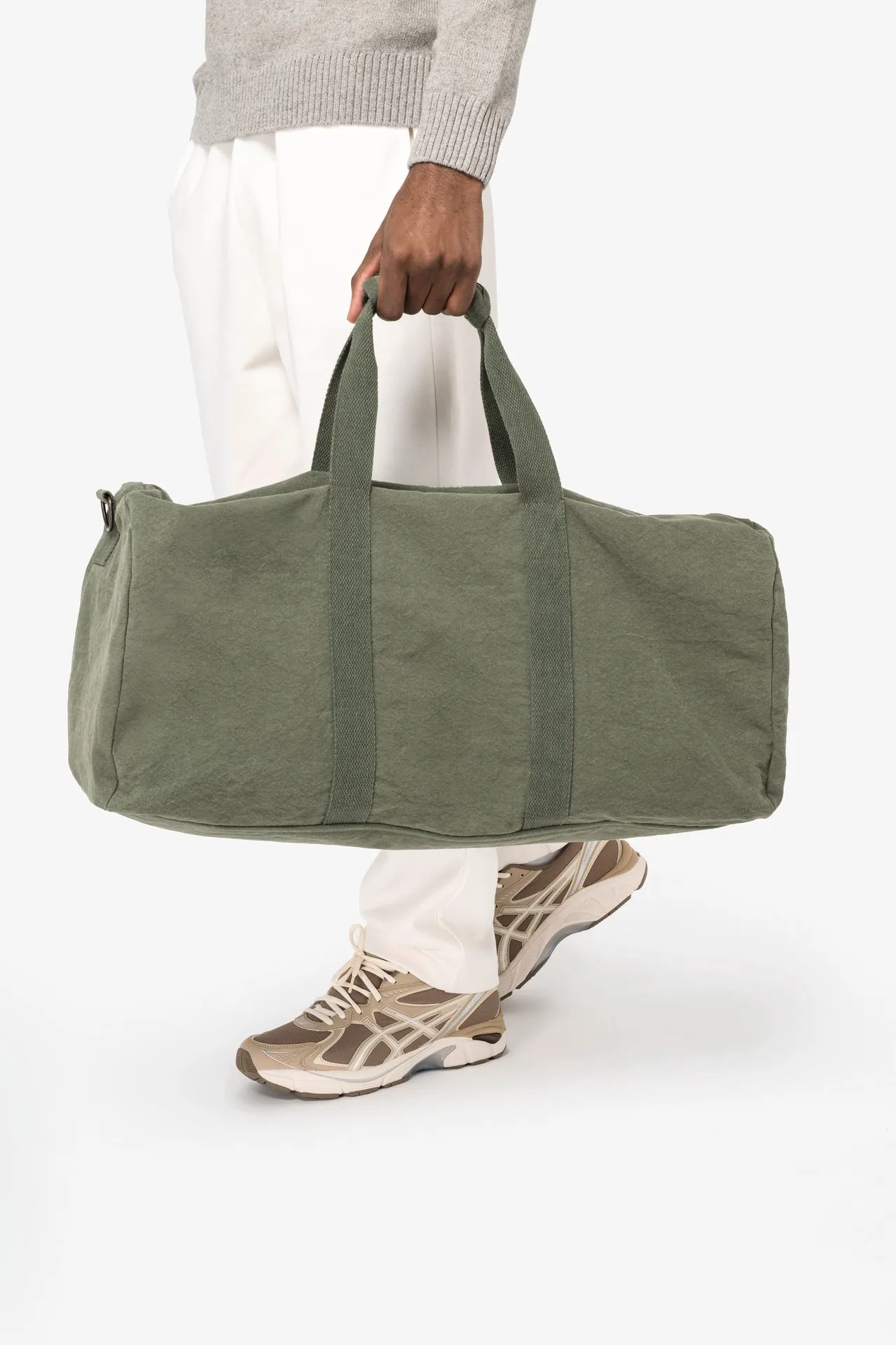 Umweltfreundliche Vintage-Reisetasche