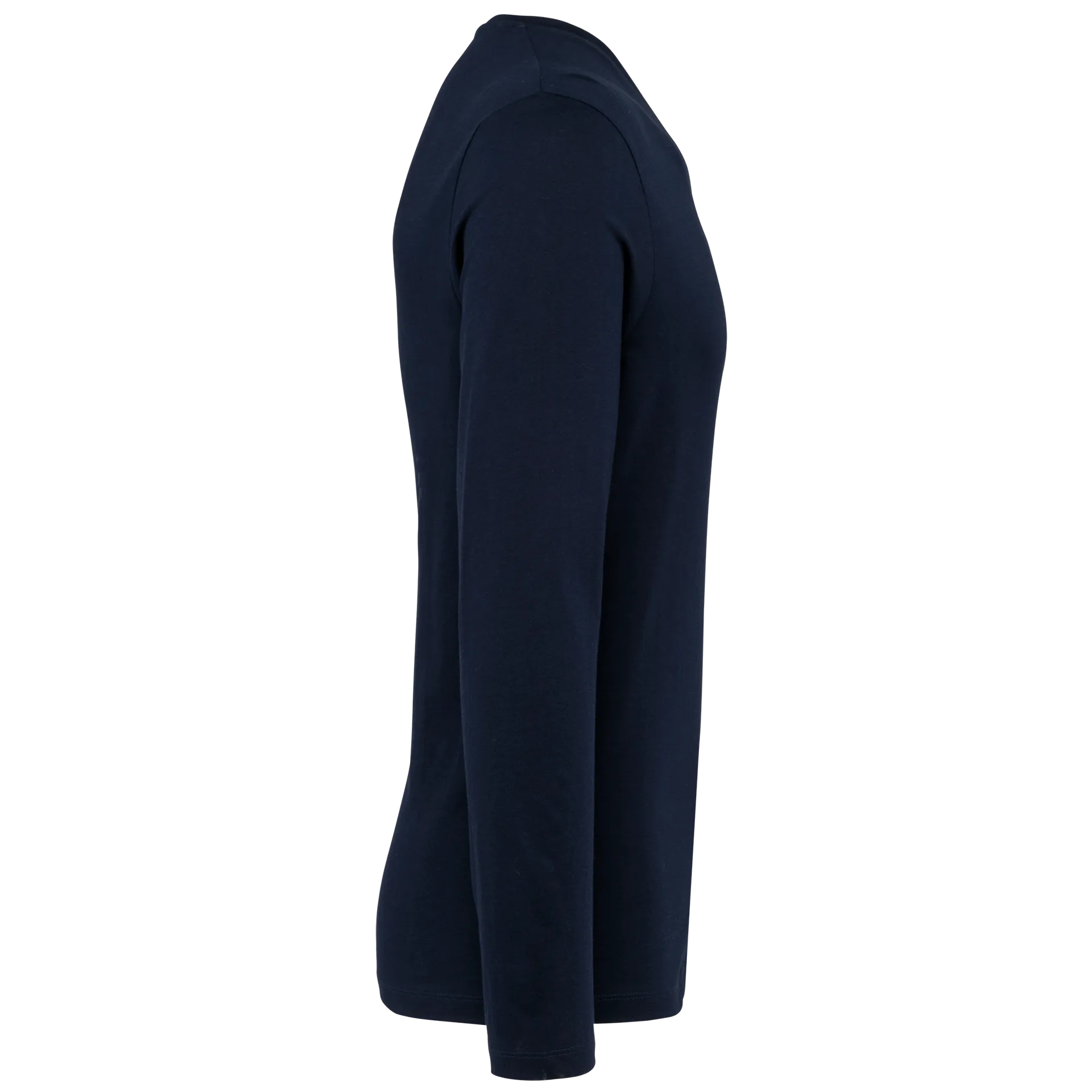 Supima® Herren-T-Shirt mit V-Ausschnitt und langen Ärmeln