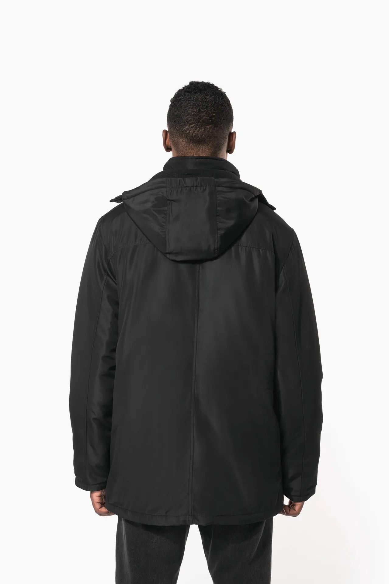 Parka mit abnehmbarer Kapuze