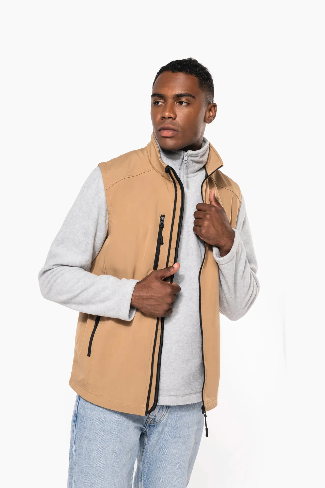 Herren Softshell Bodywärmer