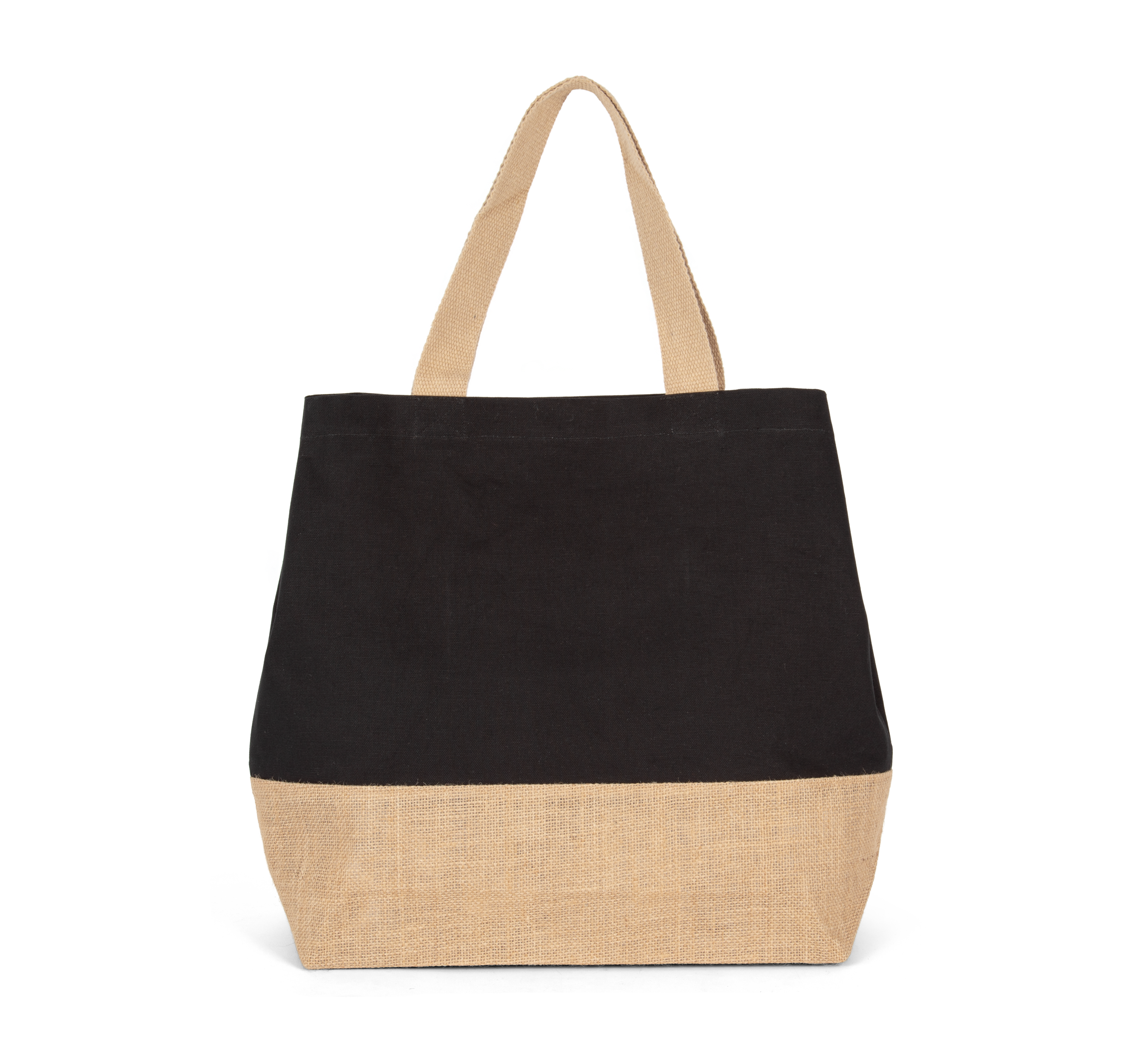 Baumwolltuch-Jute-Shoppingtasche