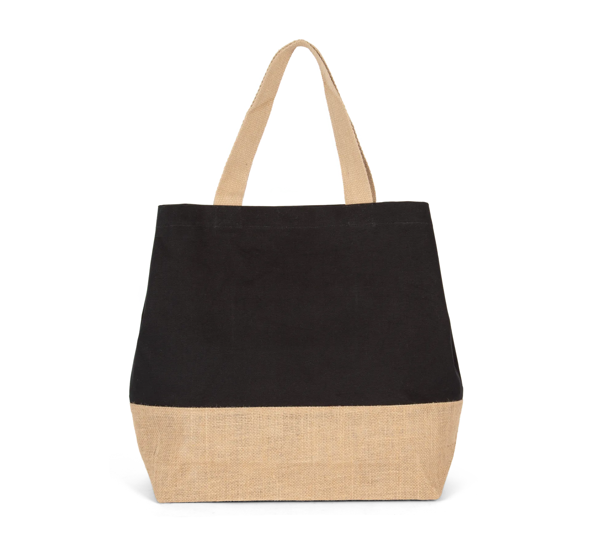 Baumwolltuch-Jute-Shoppingtasche
