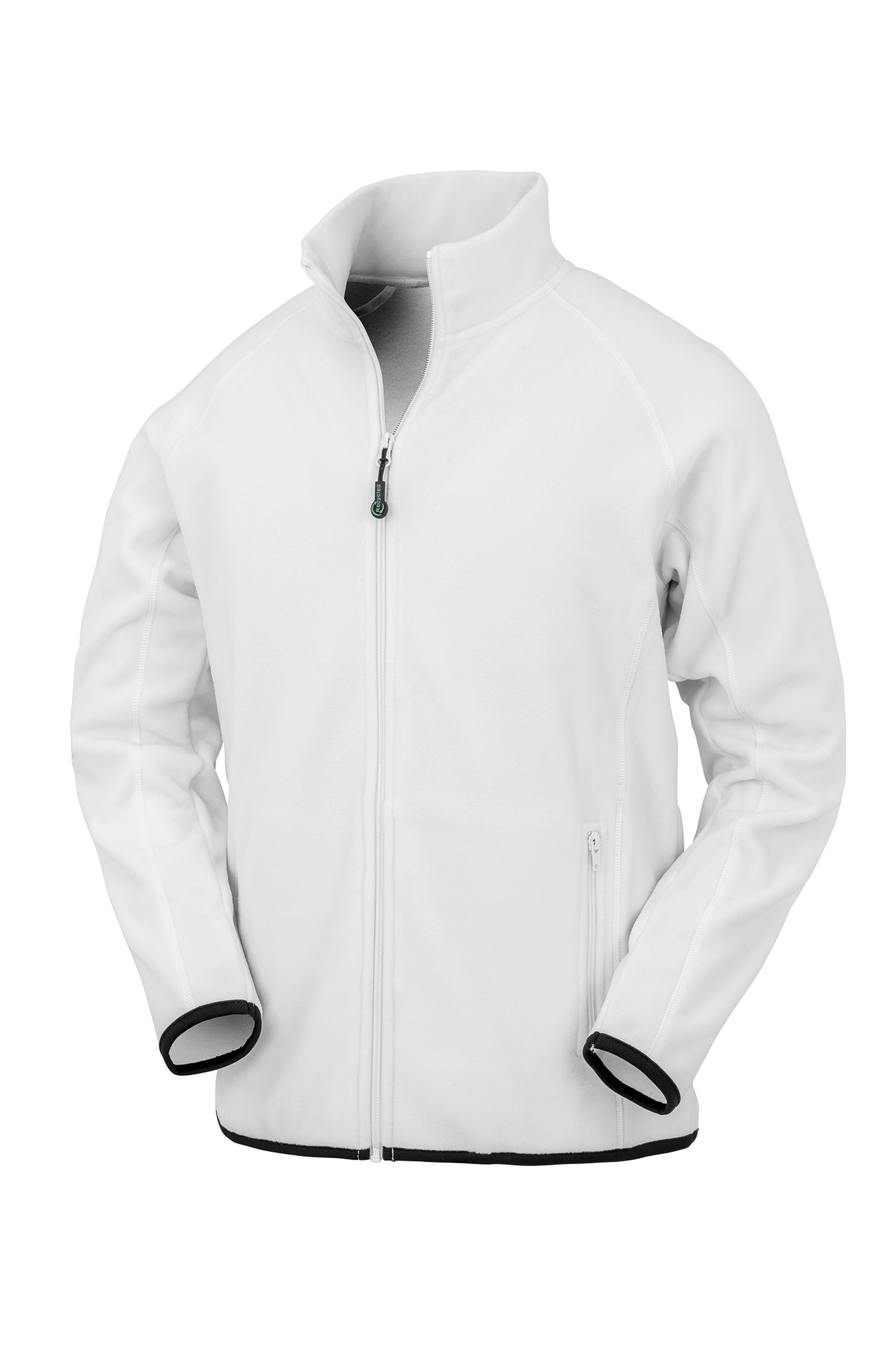Polarthermie-Jacke aus recyceltem Fleece.