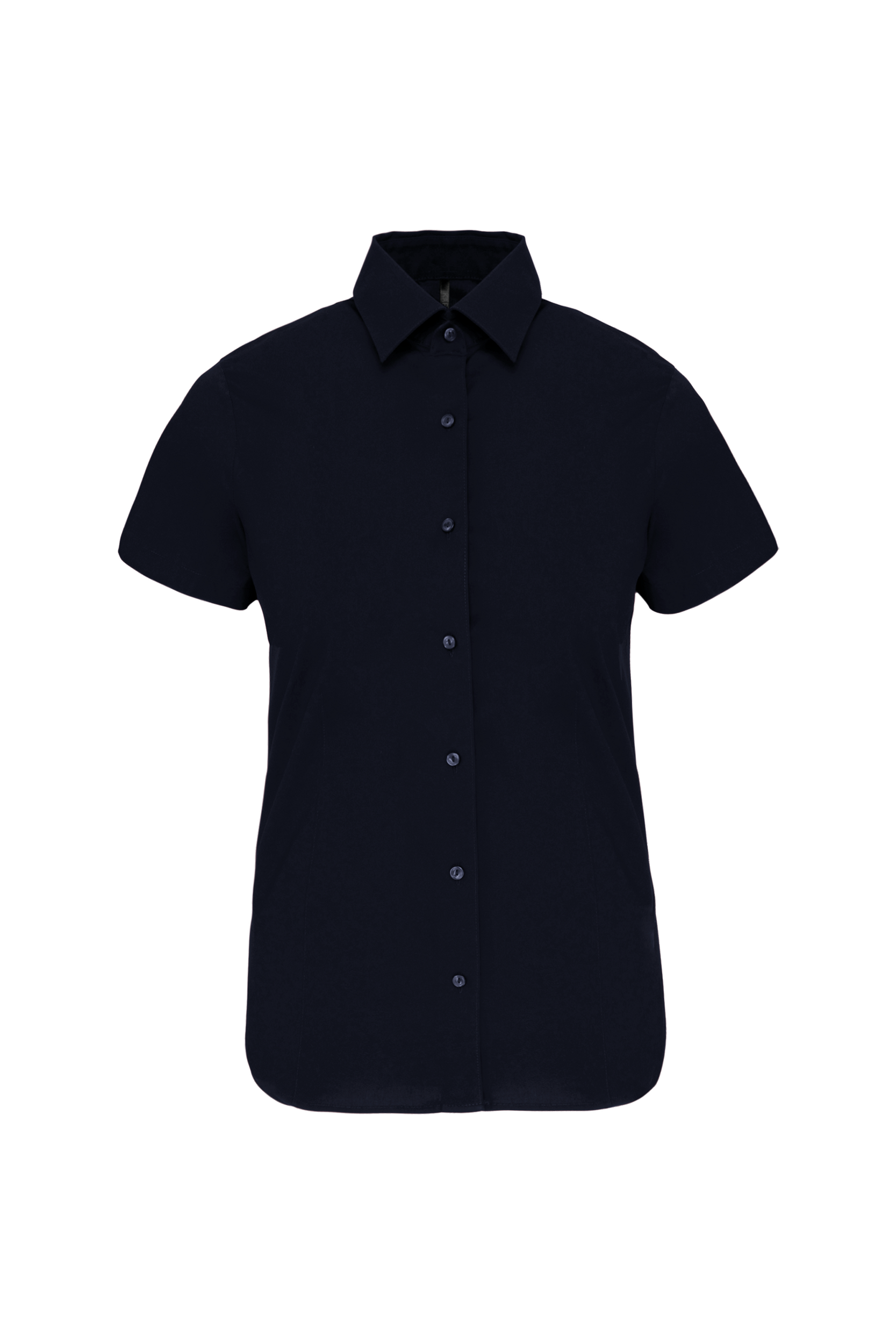 Damen Stretchbluse Kurzarm