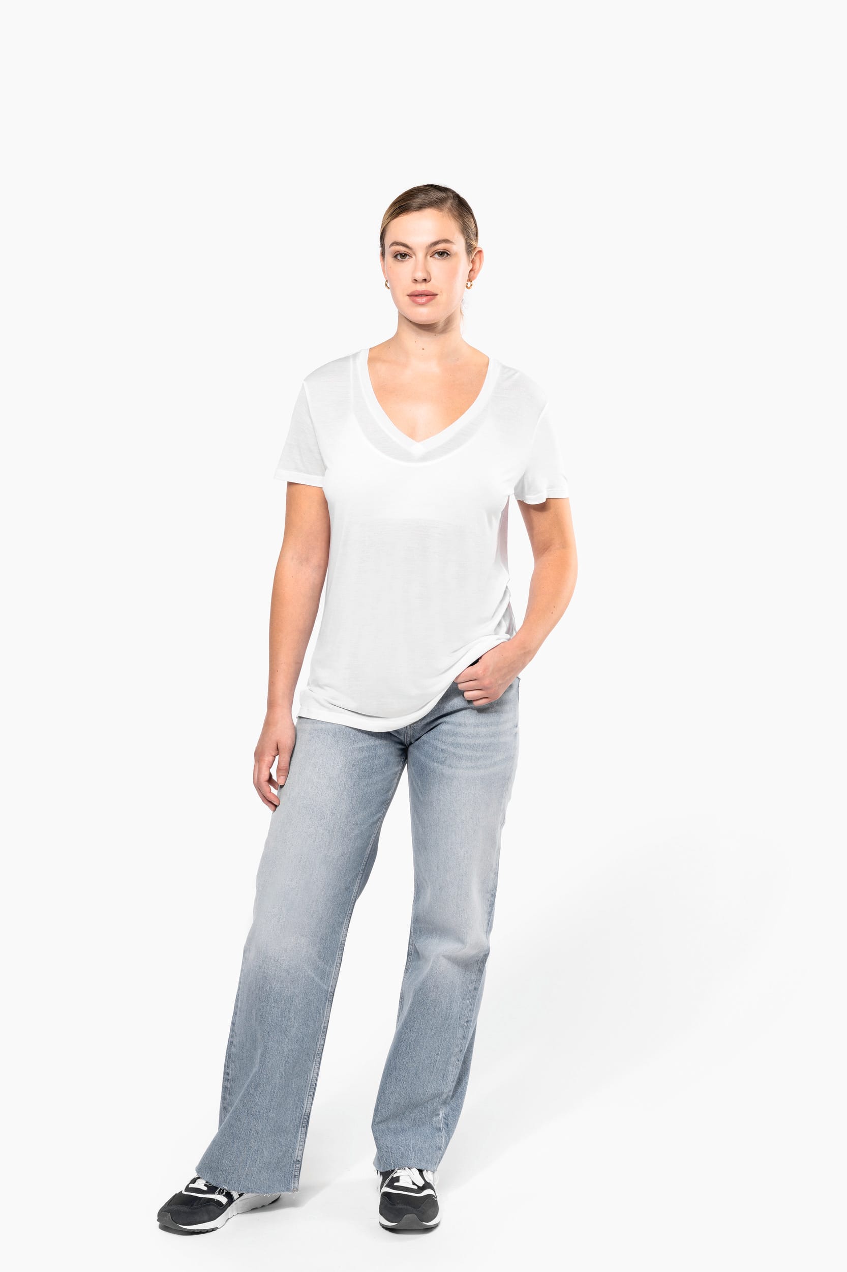 Damen Lyocell TENCEL™-T-Shirt Damen Lyocell TENCEL™-T-Shirt