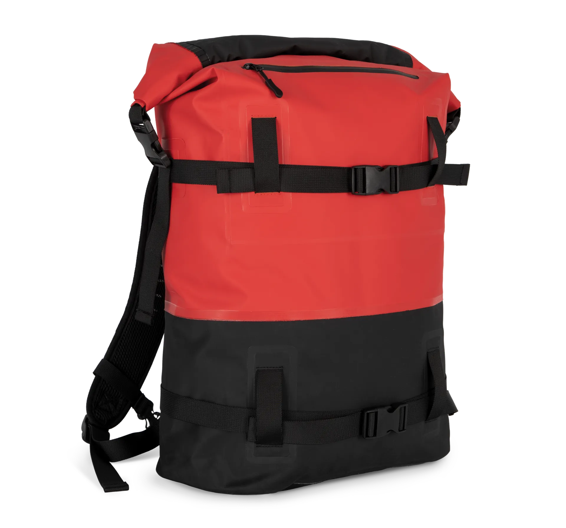 Wasserdichter Rucksack mit Kompressionsriemen