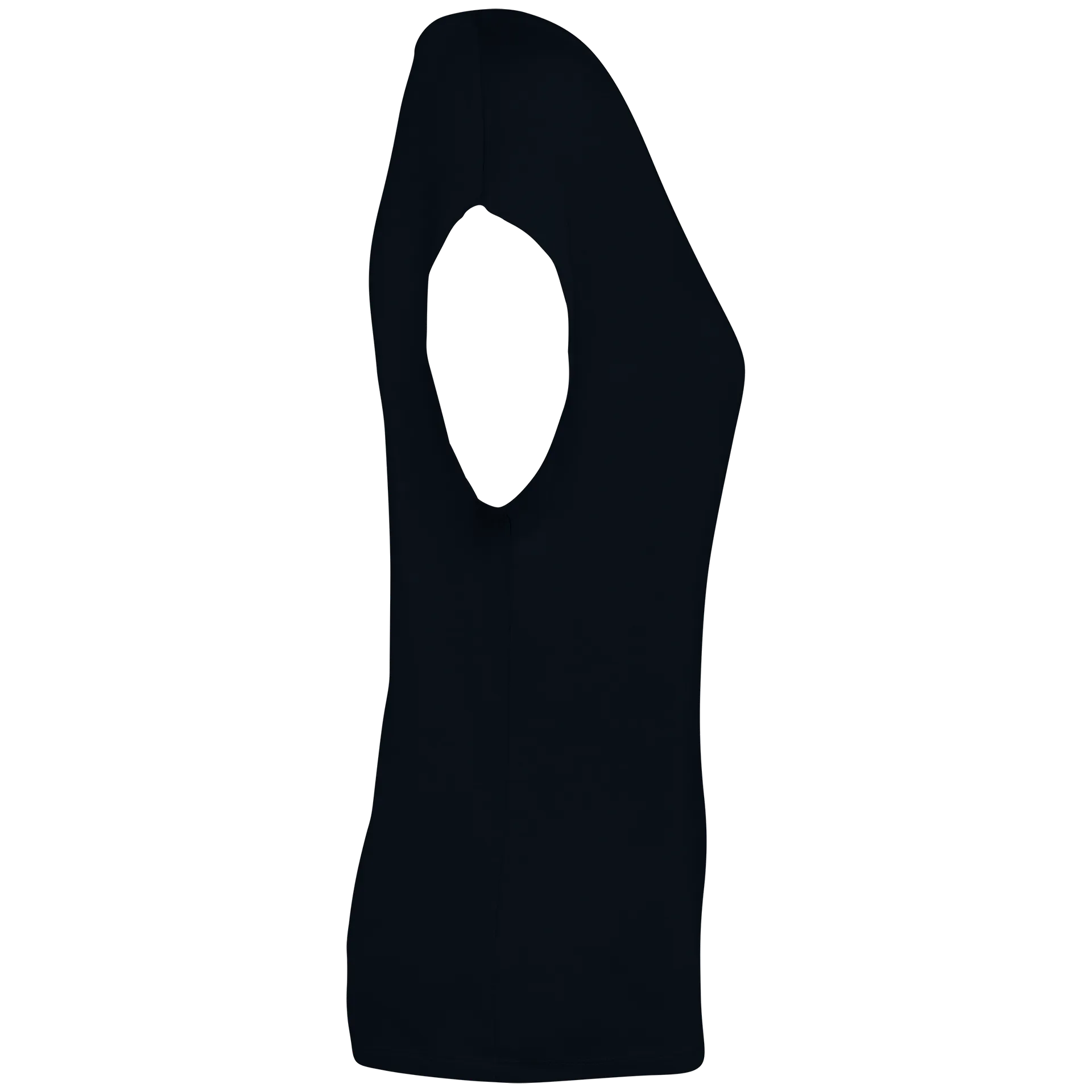 Umweltfreundliches Loose Damen-T-Shirt mit V-Ausschnitt