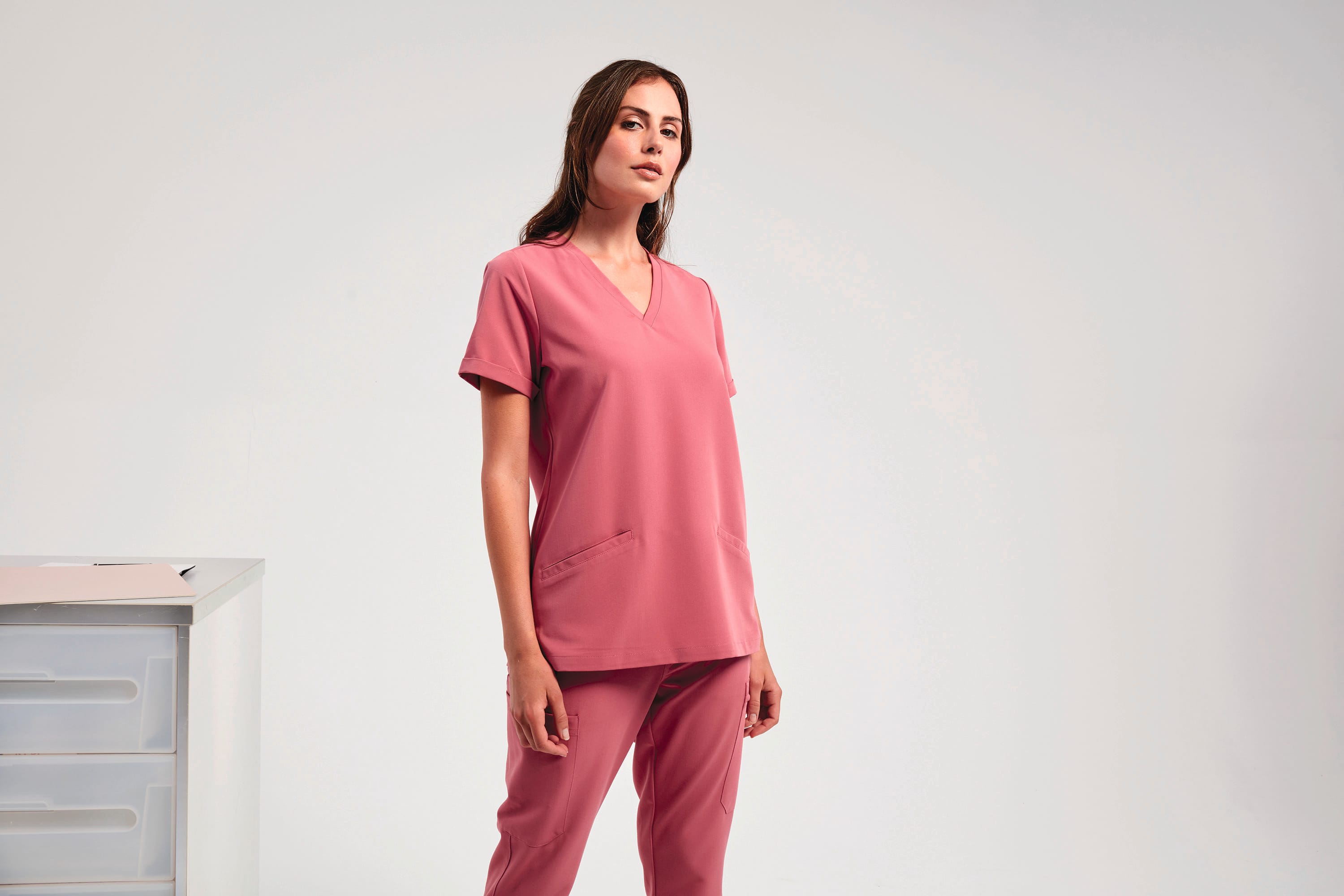 Tunika mit Stretchanteil und kurzen Ärmeln, Damen Tunika mit Stretchanteil und kurzen Ärmeln, Damen