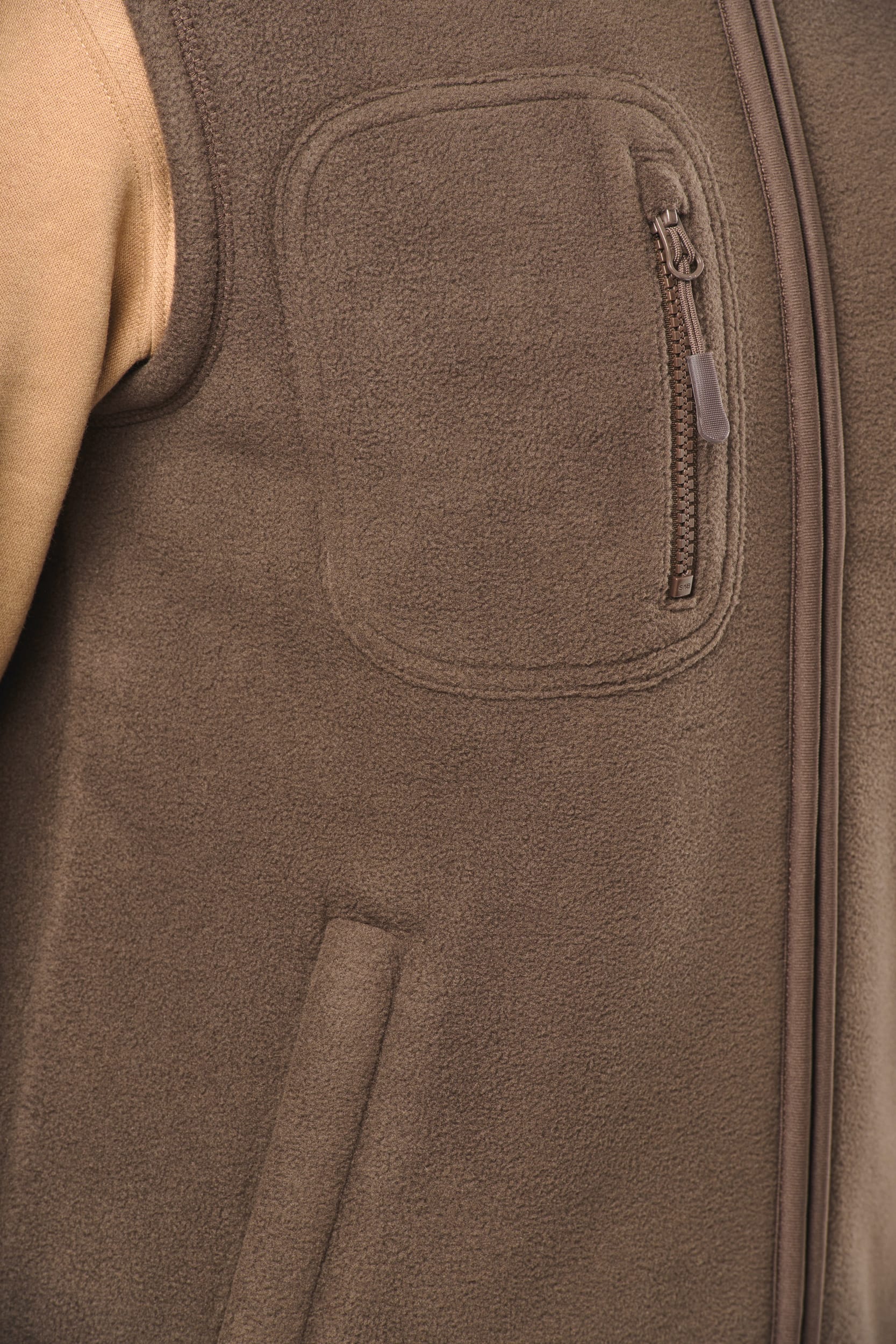 Bodywärmer aus Fleece mit Sherpa-Innenseite, Unisex Bodywärmer aus Fleece mit Sherpa-Innenseite, Unisex