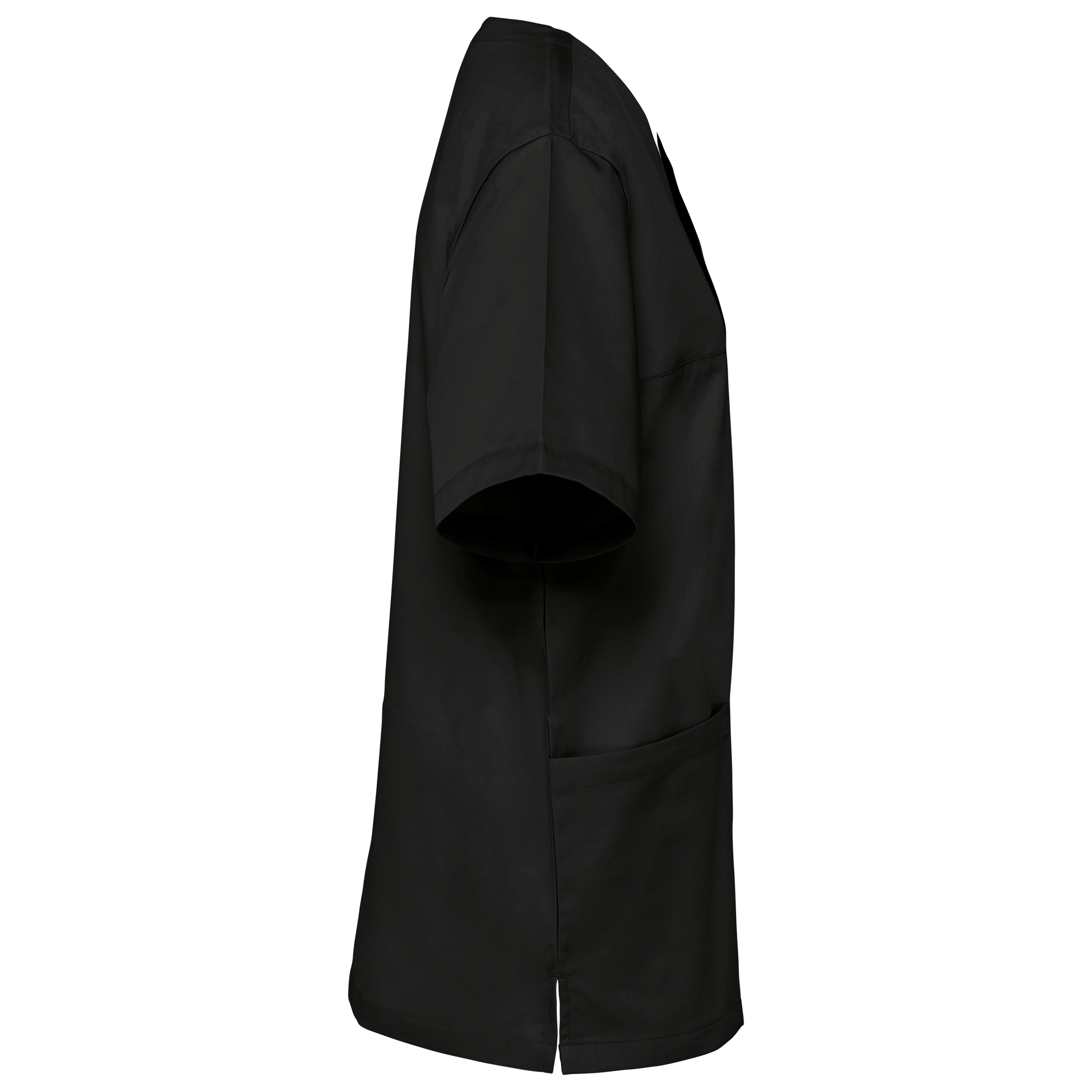 Kurzärmlige Unisex-Tunika aus Baumwollpolyester