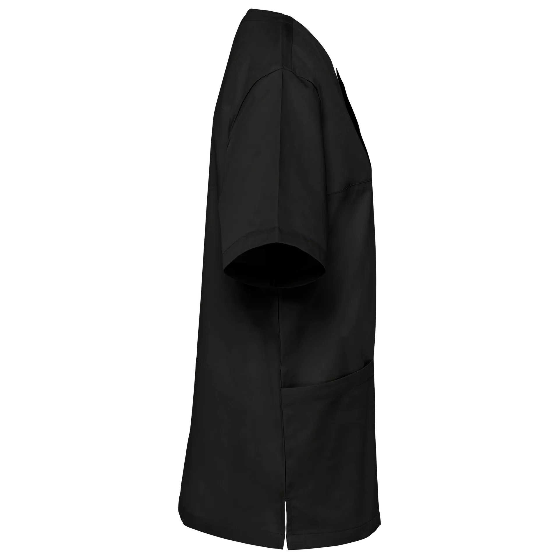 Kurzärmlige Unisex-Tunika aus Baumwollpolyester