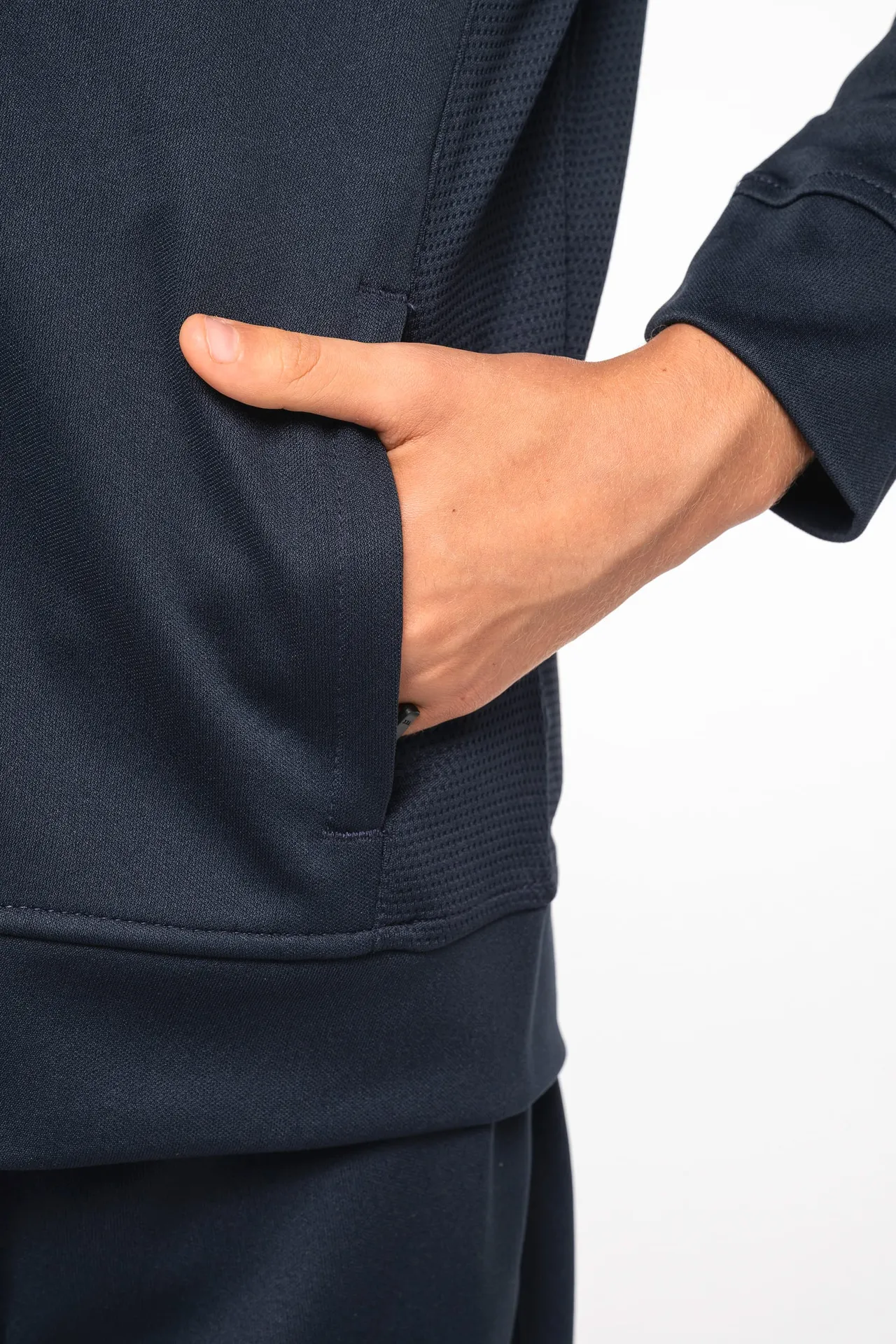 Kinder Trainingsjacke mit Reißverschluss