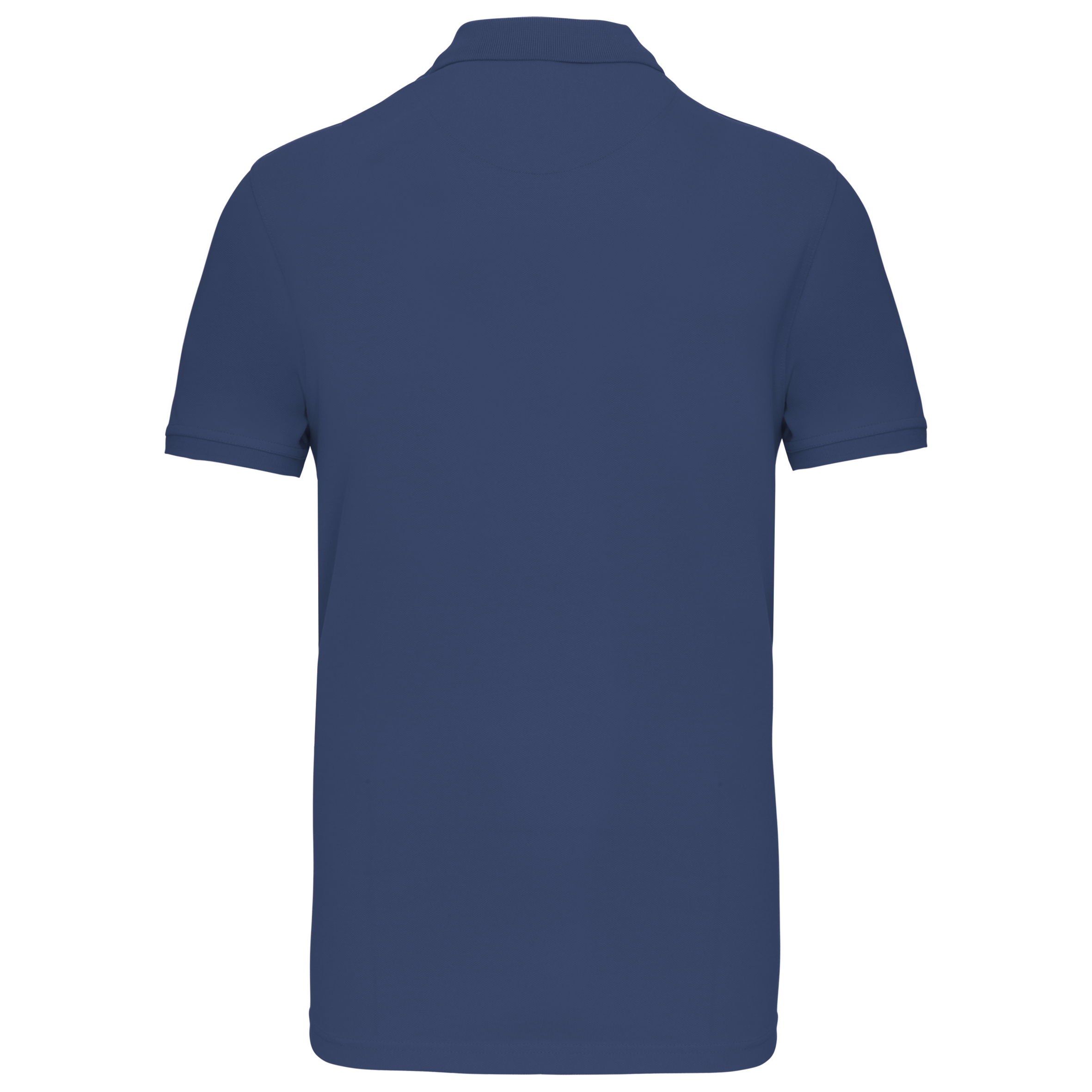 Kurzarm-Polohemd für Herren. Aus Baumwollpiqué