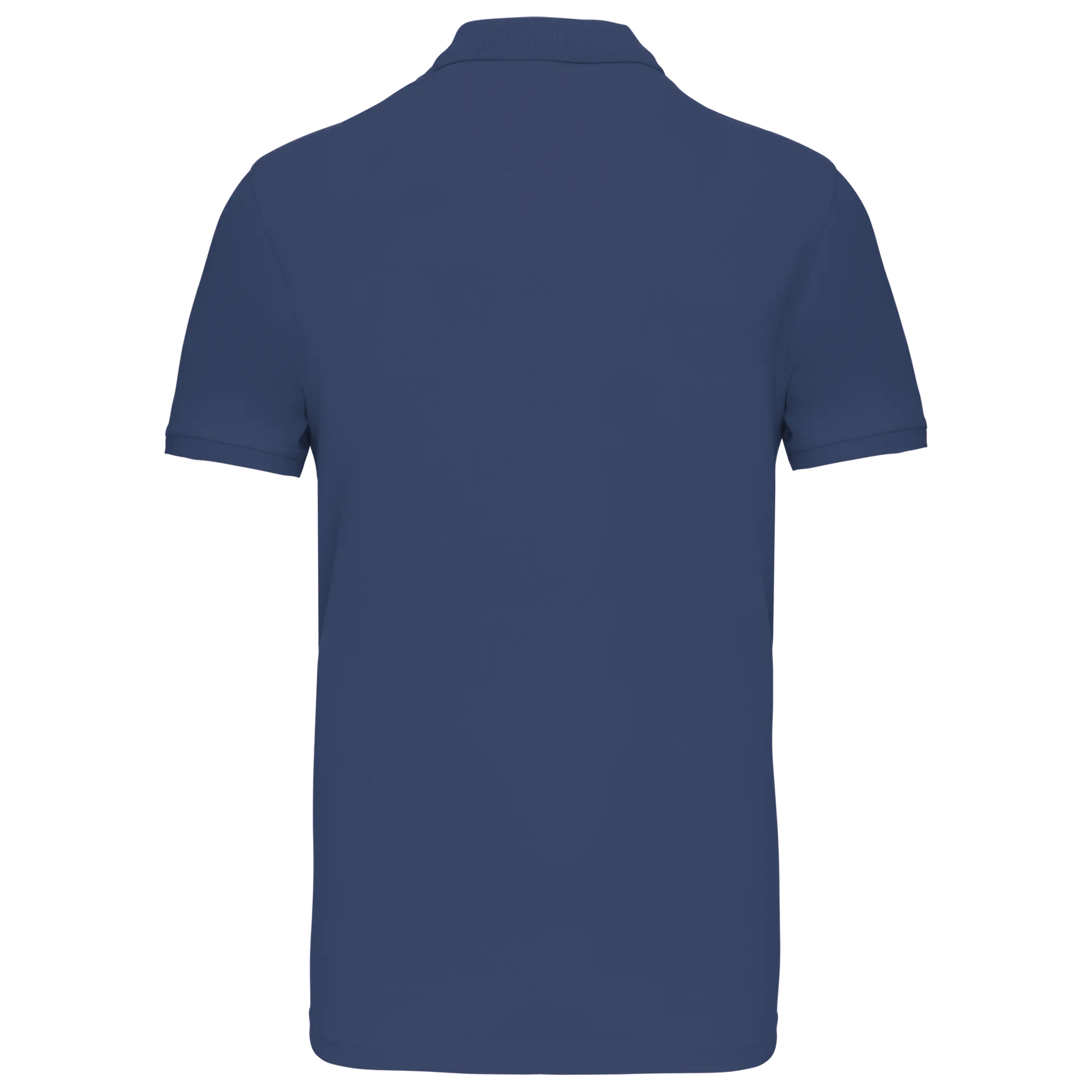 Kurzarm-Polohemd für Herren. Aus Baumwollpiqué