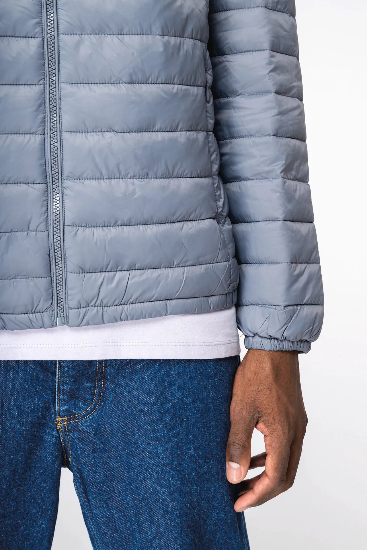 Leichte, umweltfreundliche Herren-Steppjacke