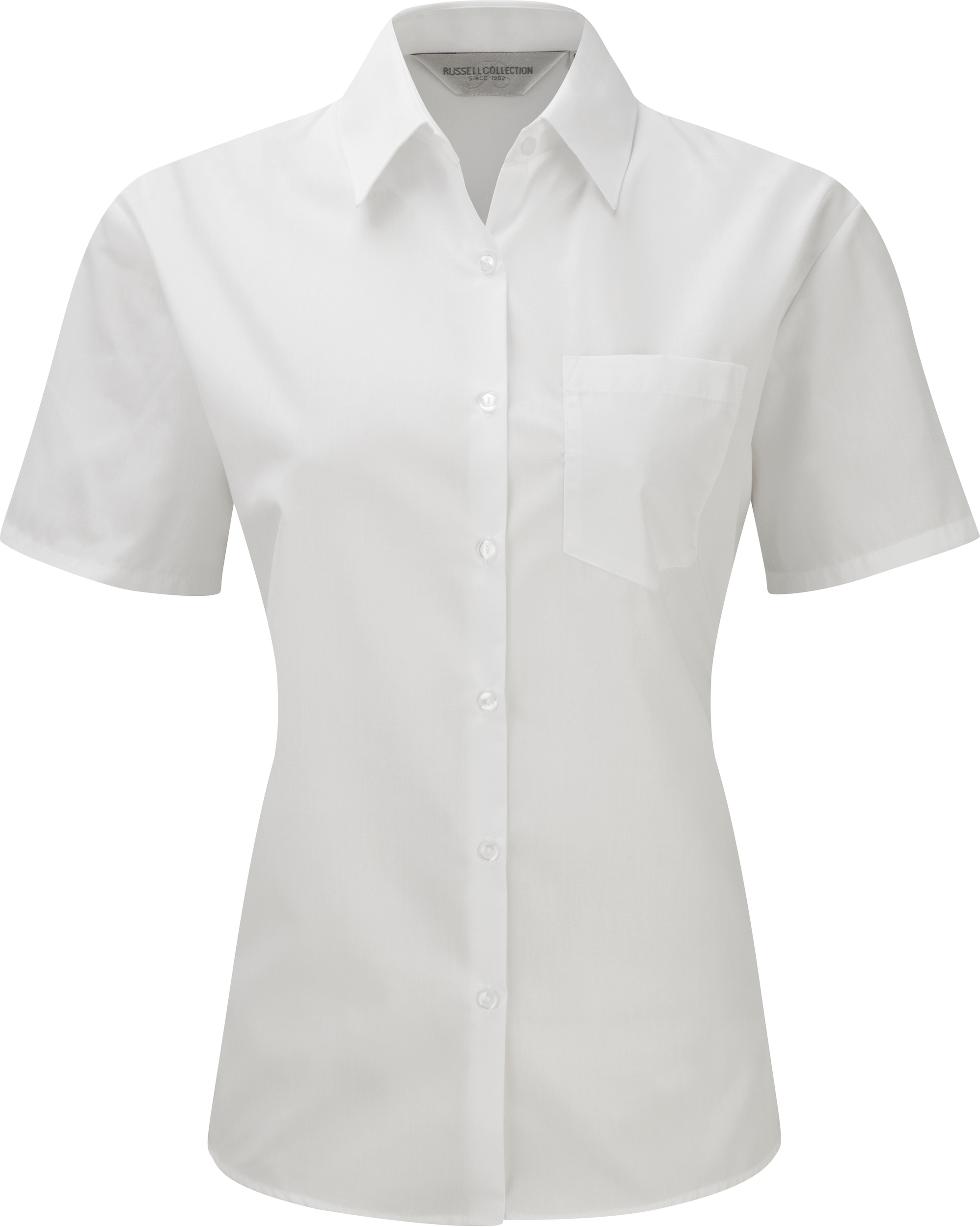 Ladies' Ss Polycotton Popelinehemd