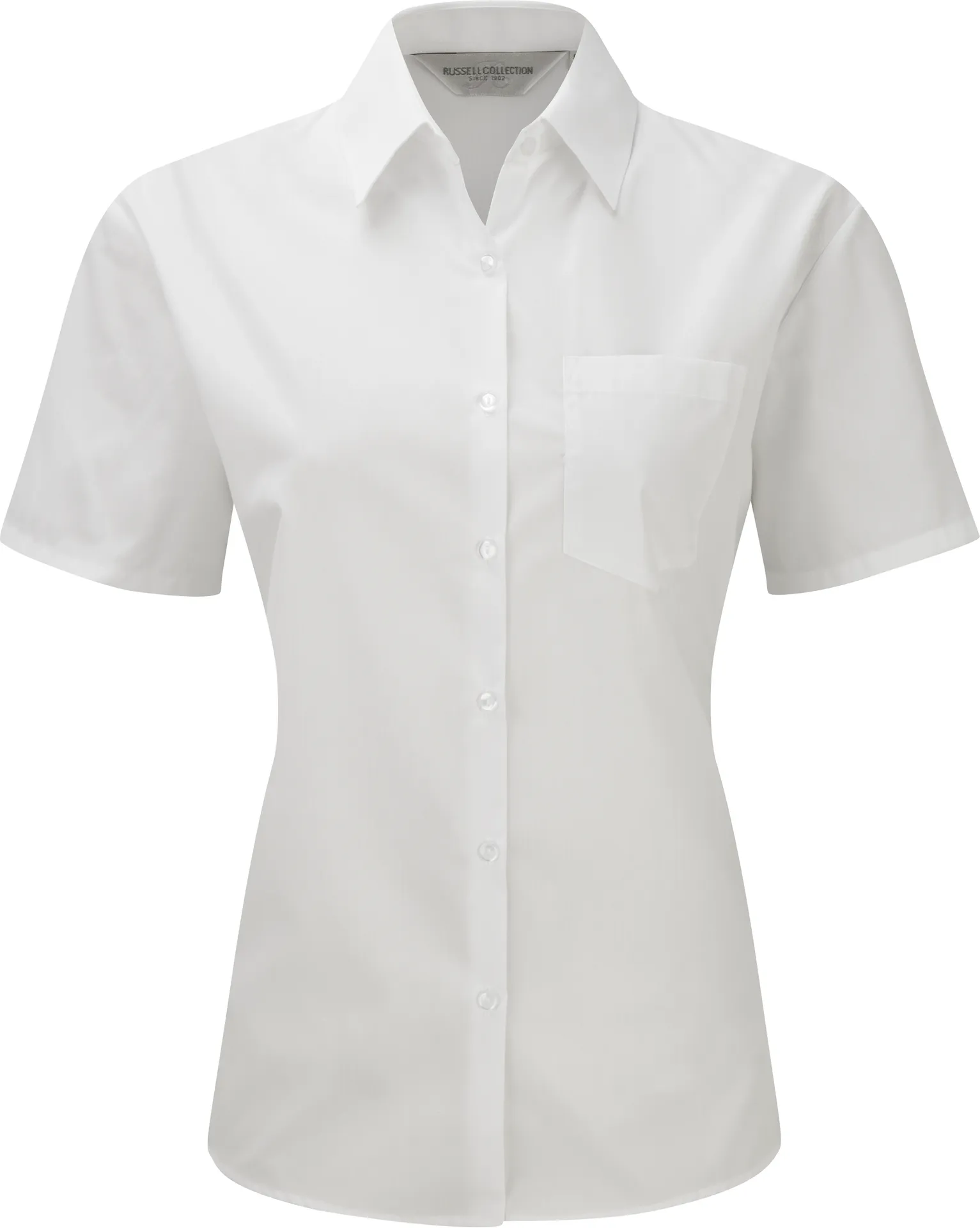 Ladies' Ss Polycotton Popelinehemd