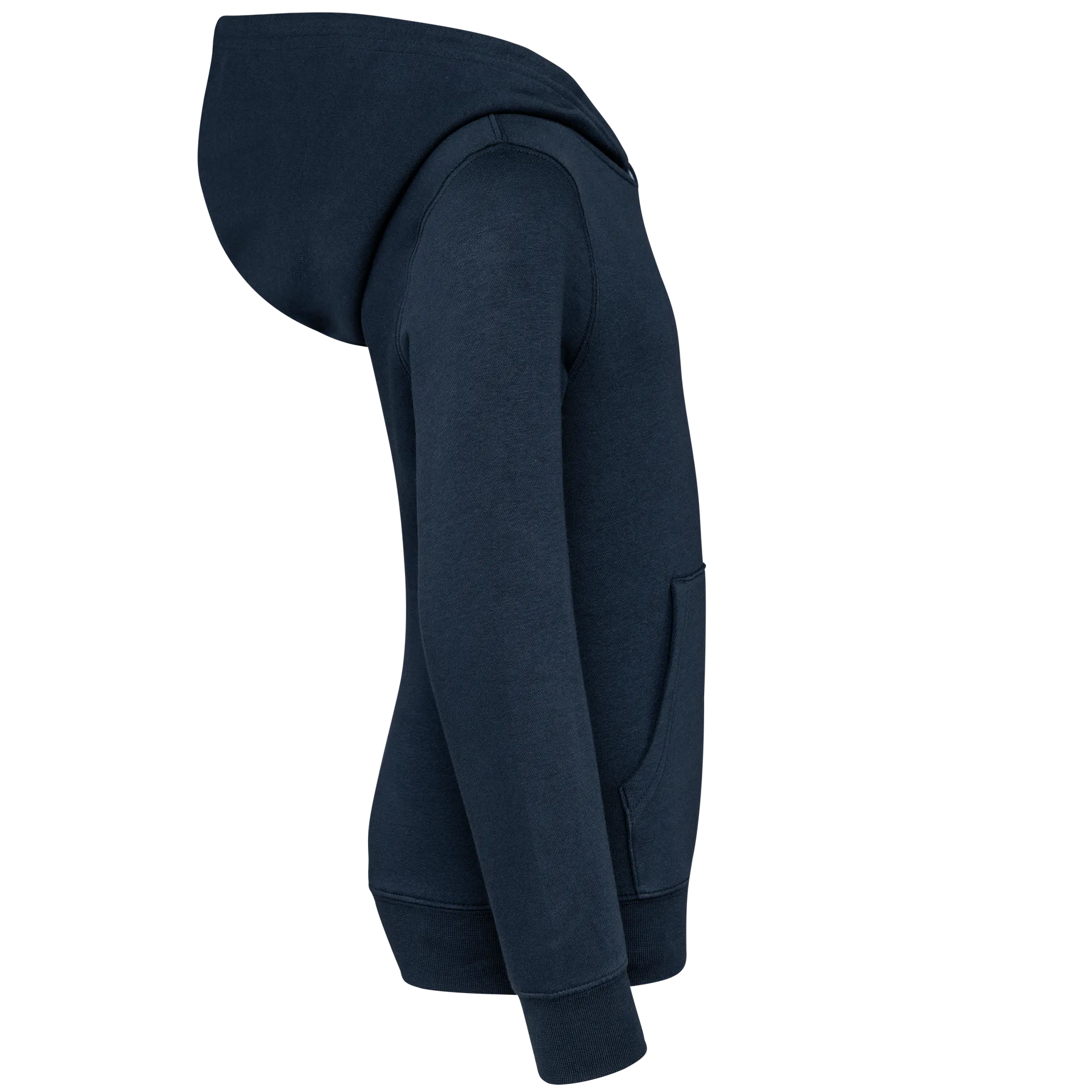 Kapuzensweatshirt mit kontrastfarbener Kapuze und Motiven für Kinder