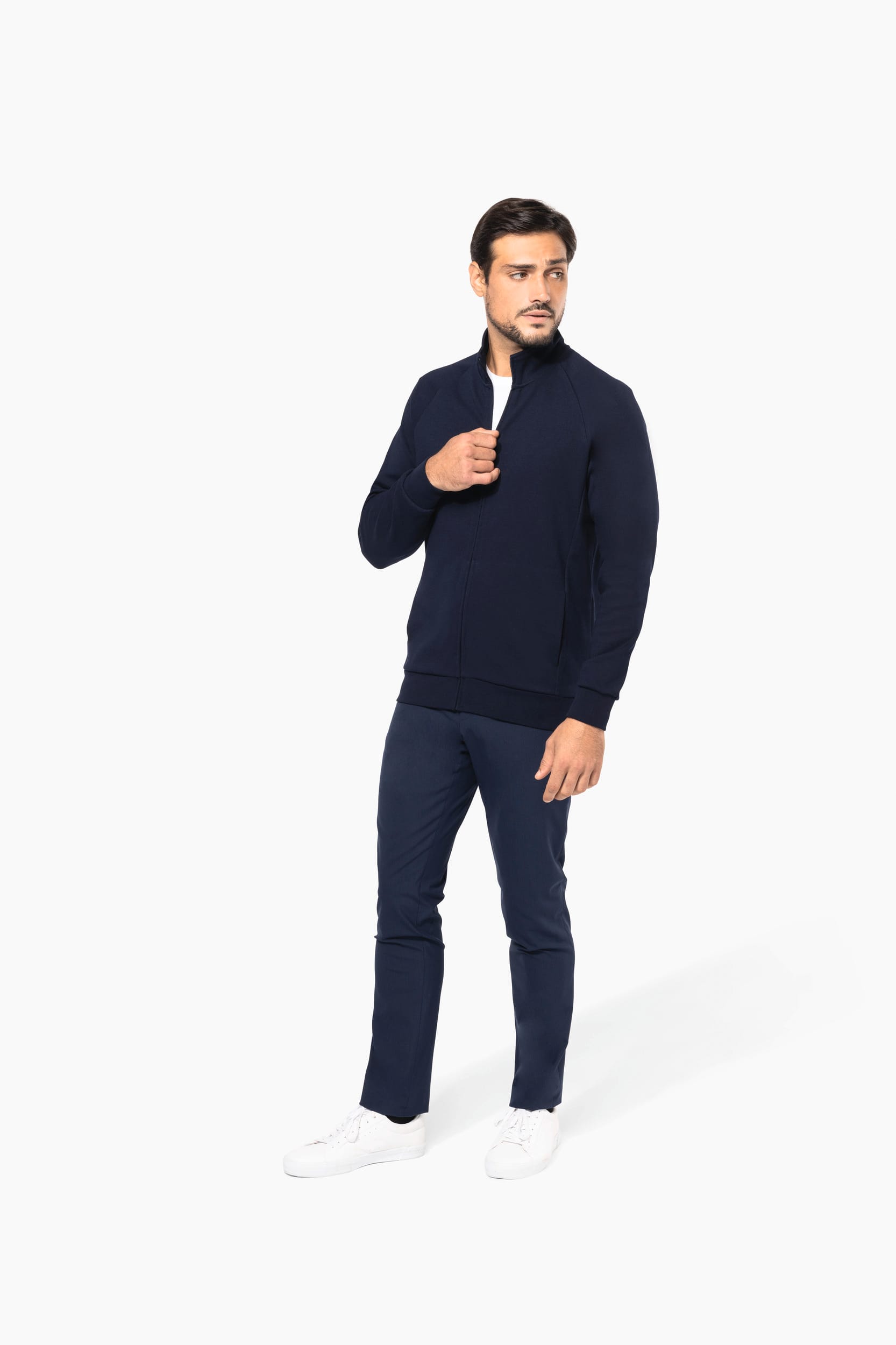 Herrenjacke mit Reißverschluss