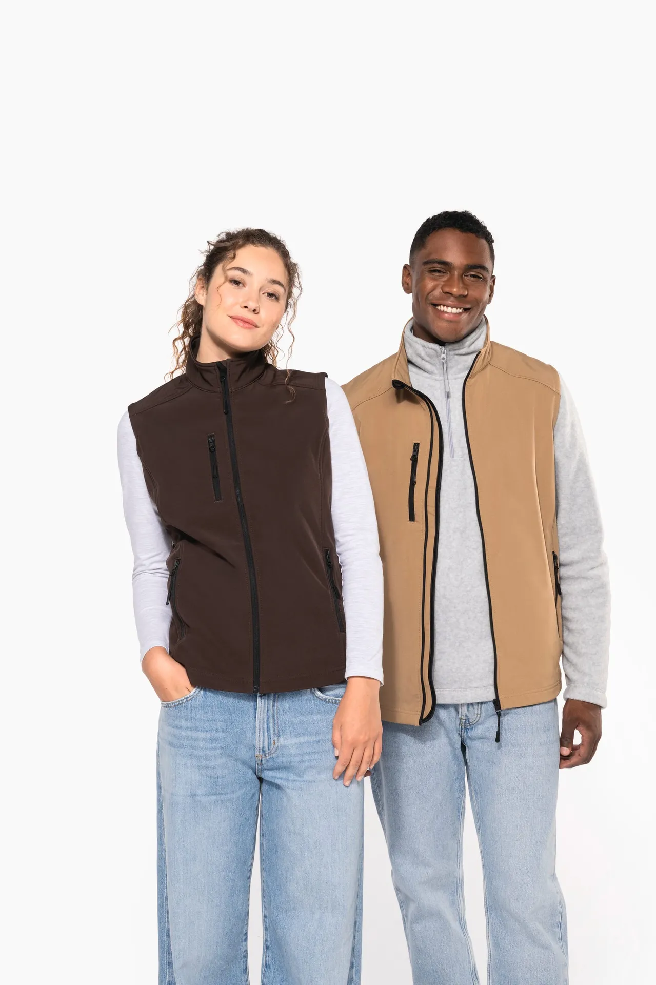 Herren Softshell Bodywärmer