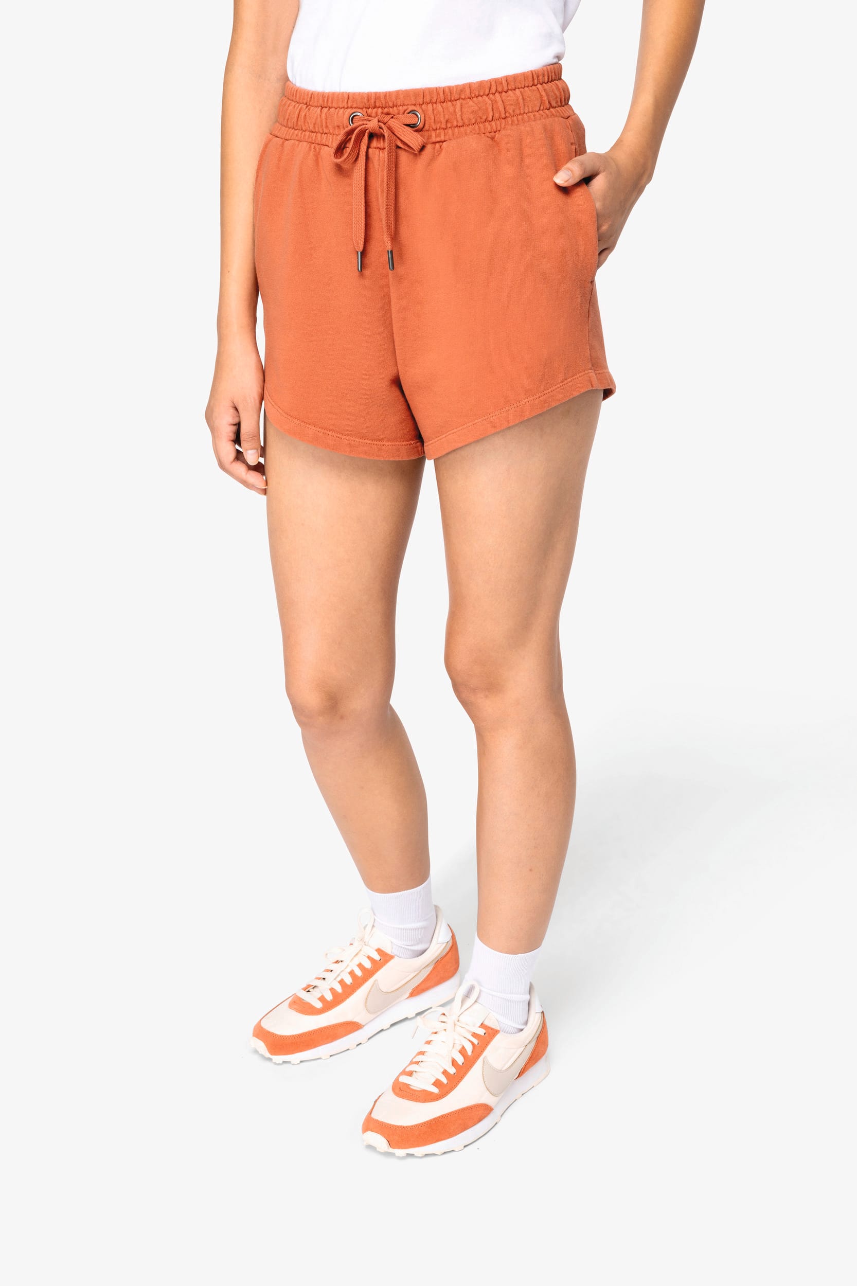 Umweltfreundliche Damenshorts aus French Terry