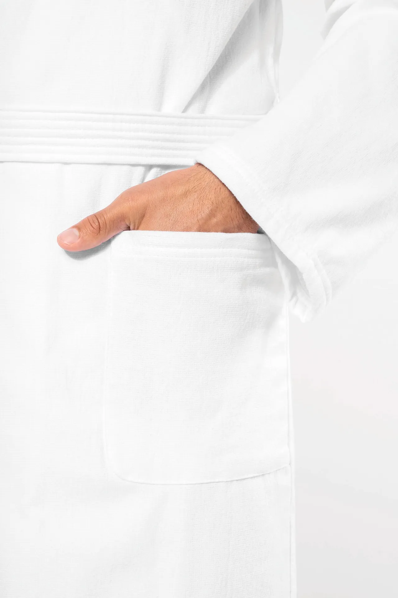 Bademantel mit Kapuze Bio