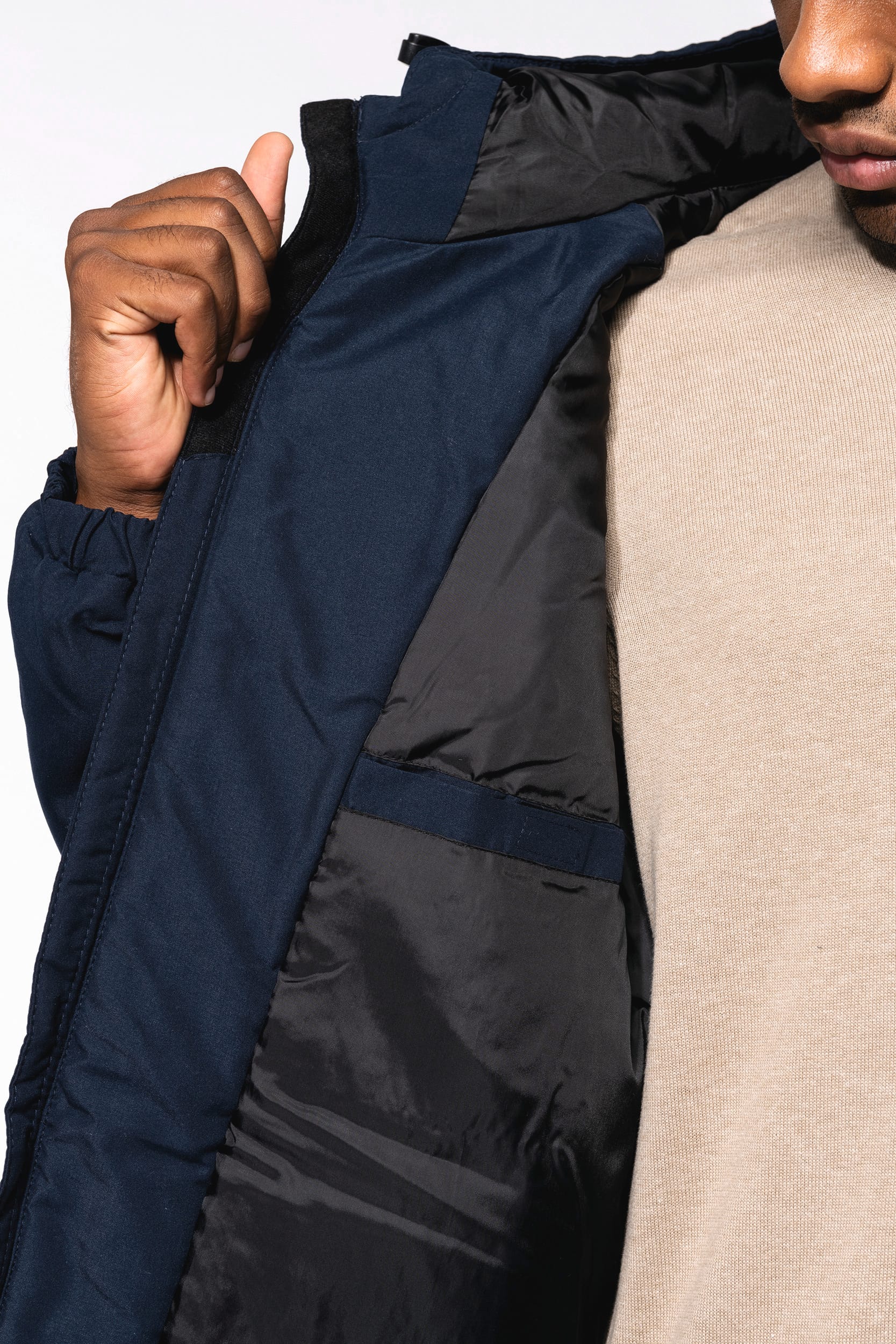 Recycelter Unisex-Kapuzenparka