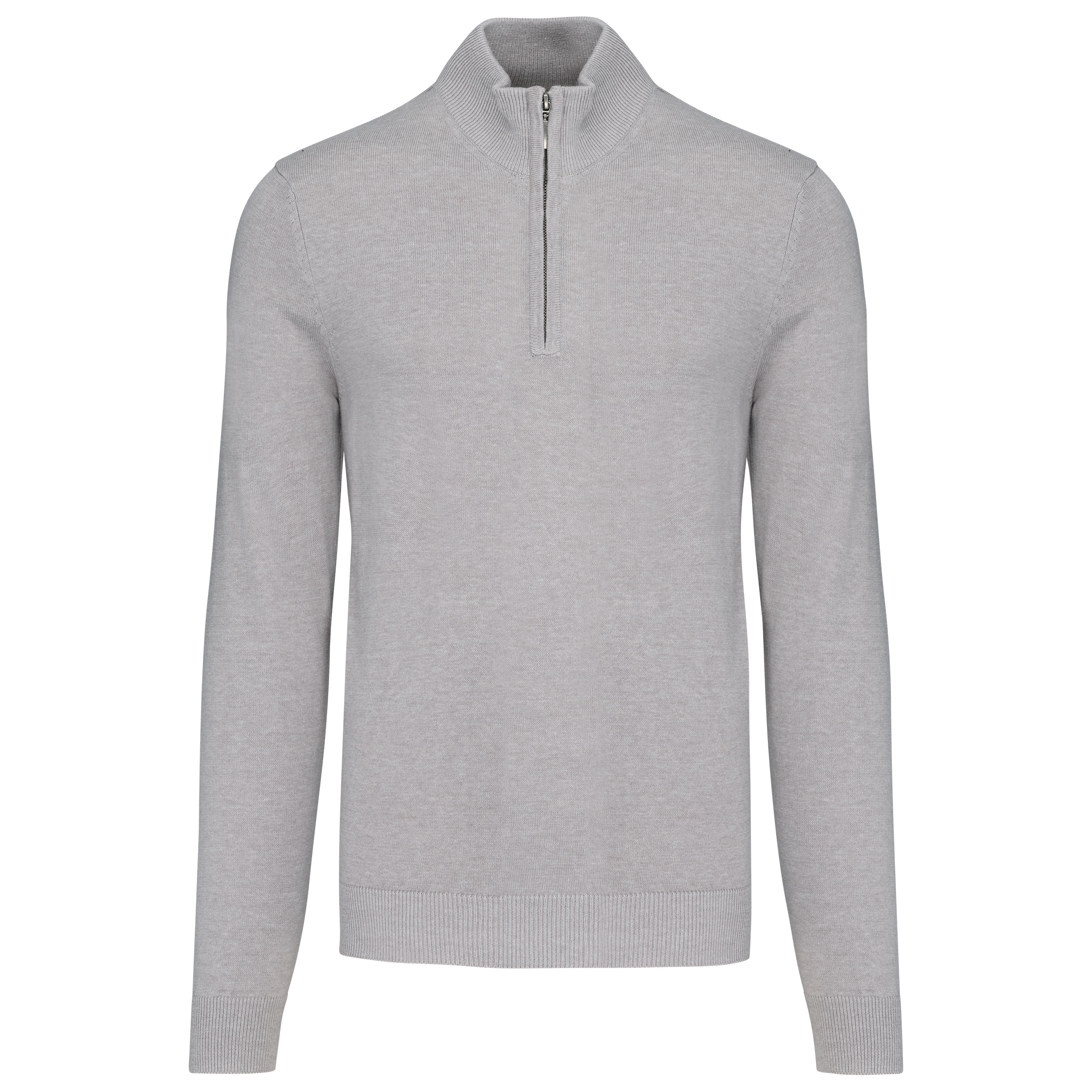 Herrenpullover mit 1/4-Reißverschluss