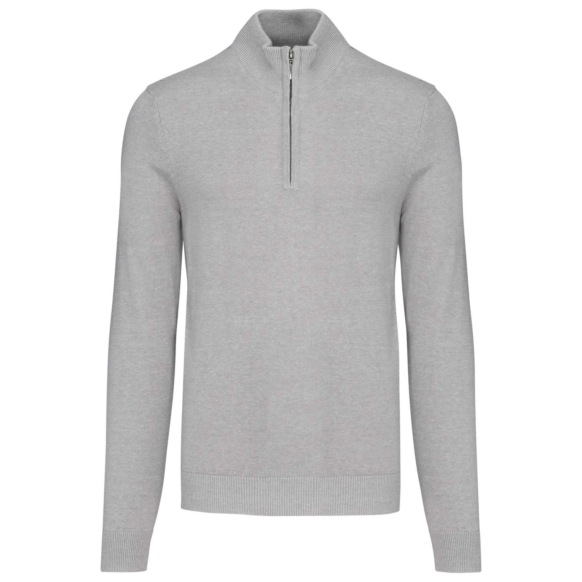 Herrenpullover mit 1/4-Reißverschluss