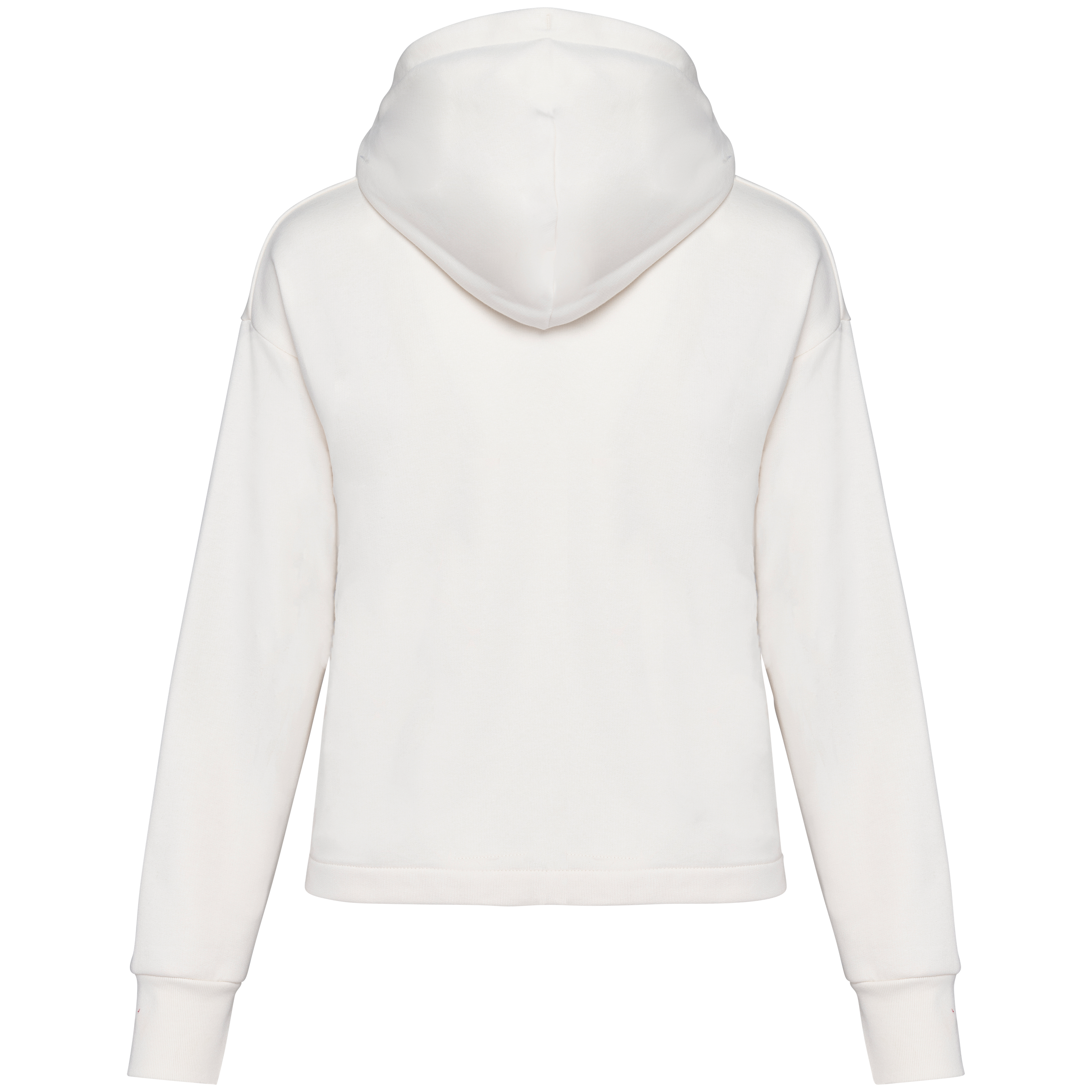 Umweltfreundliches Damen-Kapuzensweatshirt aus French Terry mit Reißverschluss