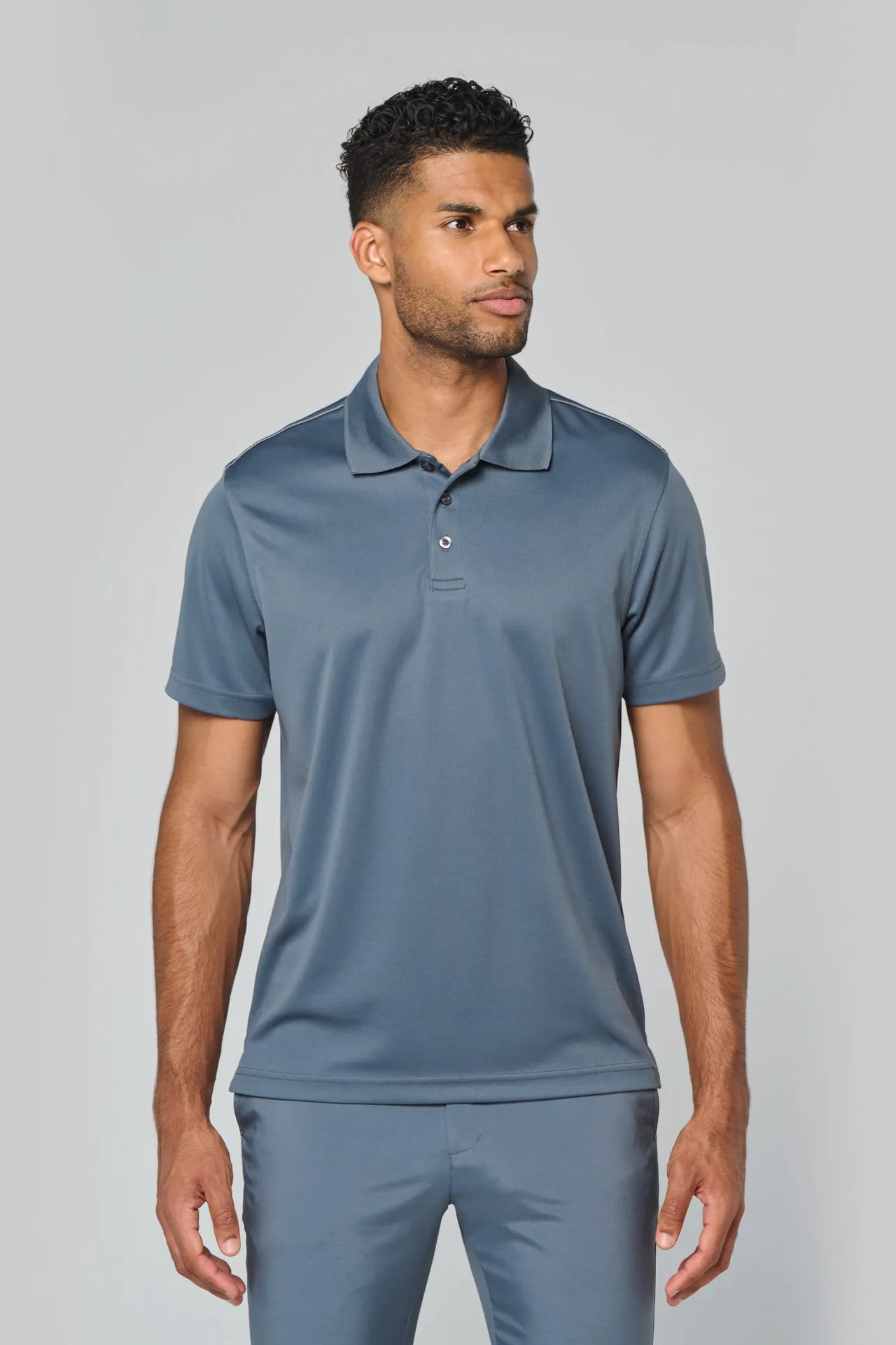 Kurzarm Herren Polo Quick Dry
