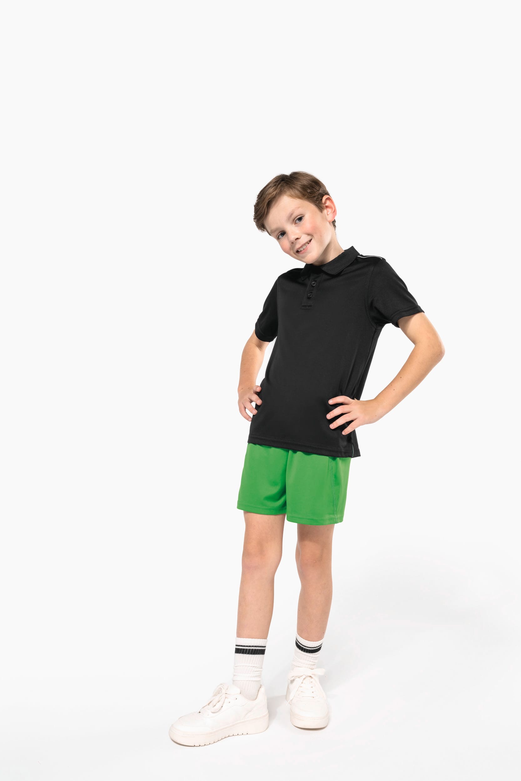 Kurzarm-Polohemd für Kinder