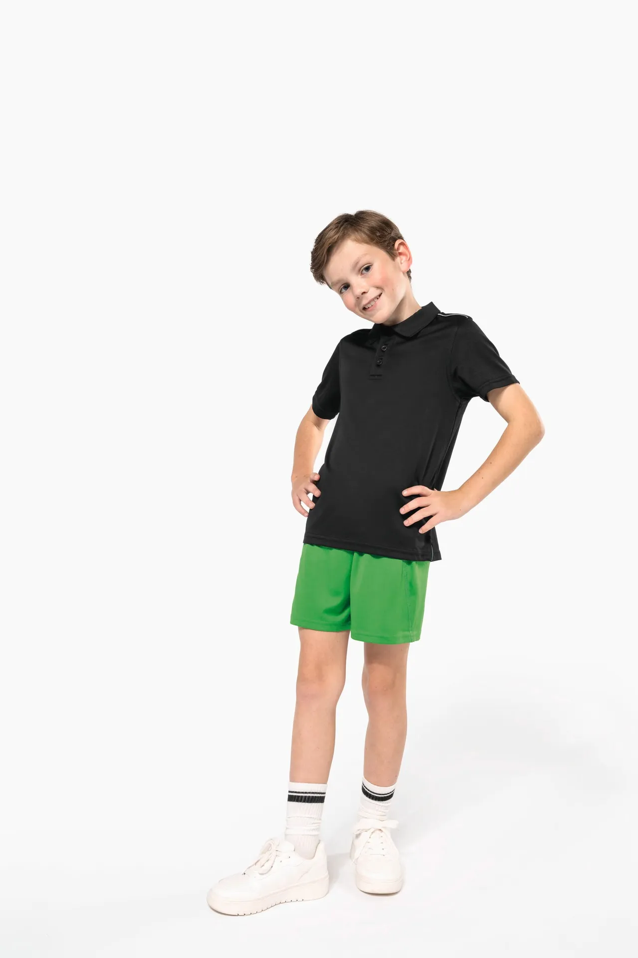 Kurzarm-Polohemd für Kinder