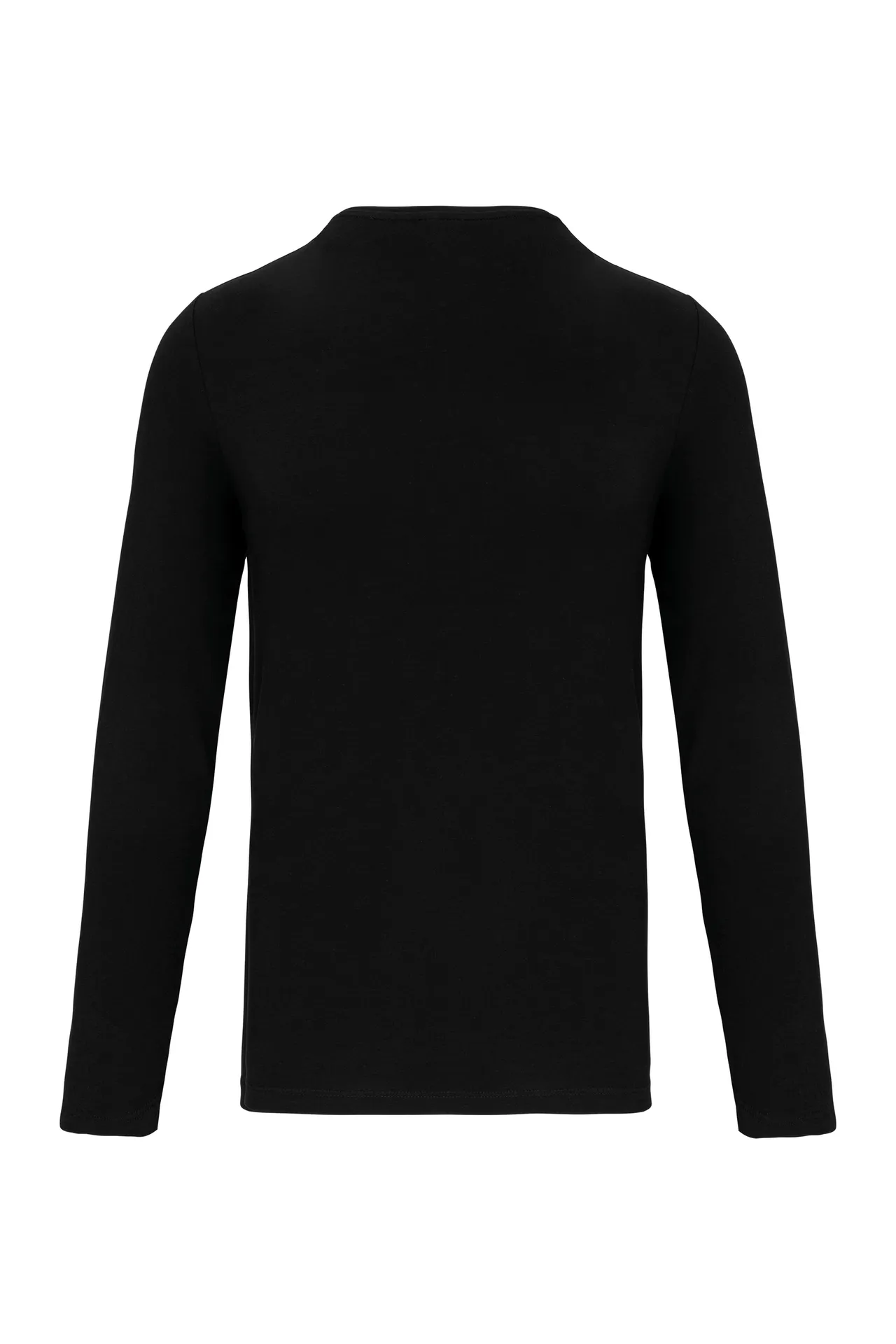 Langarm-T-Shirt mit Rundhalsausschnitt