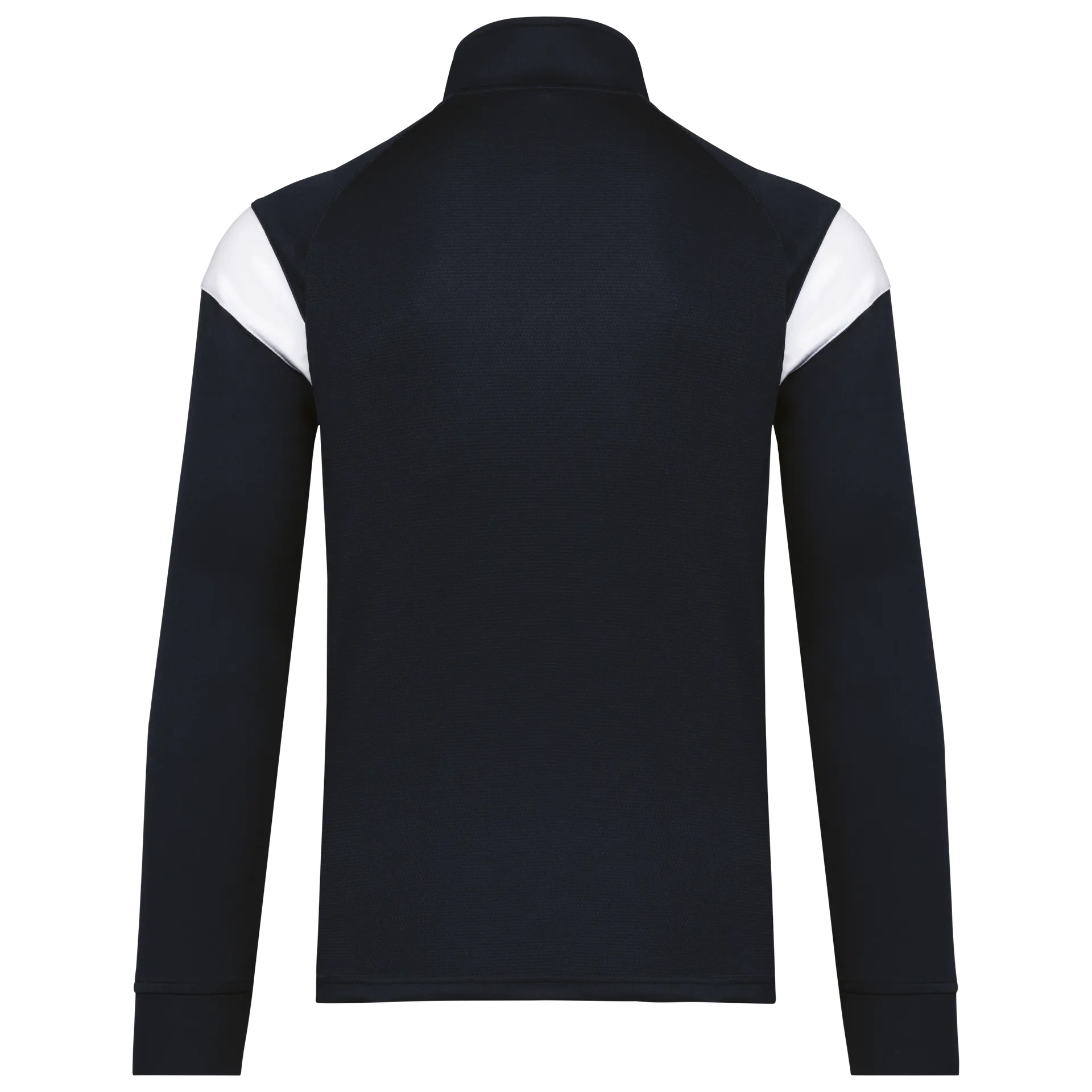 Kinder Trainings-Sweatshirt mit 1/4 Reißverschluss