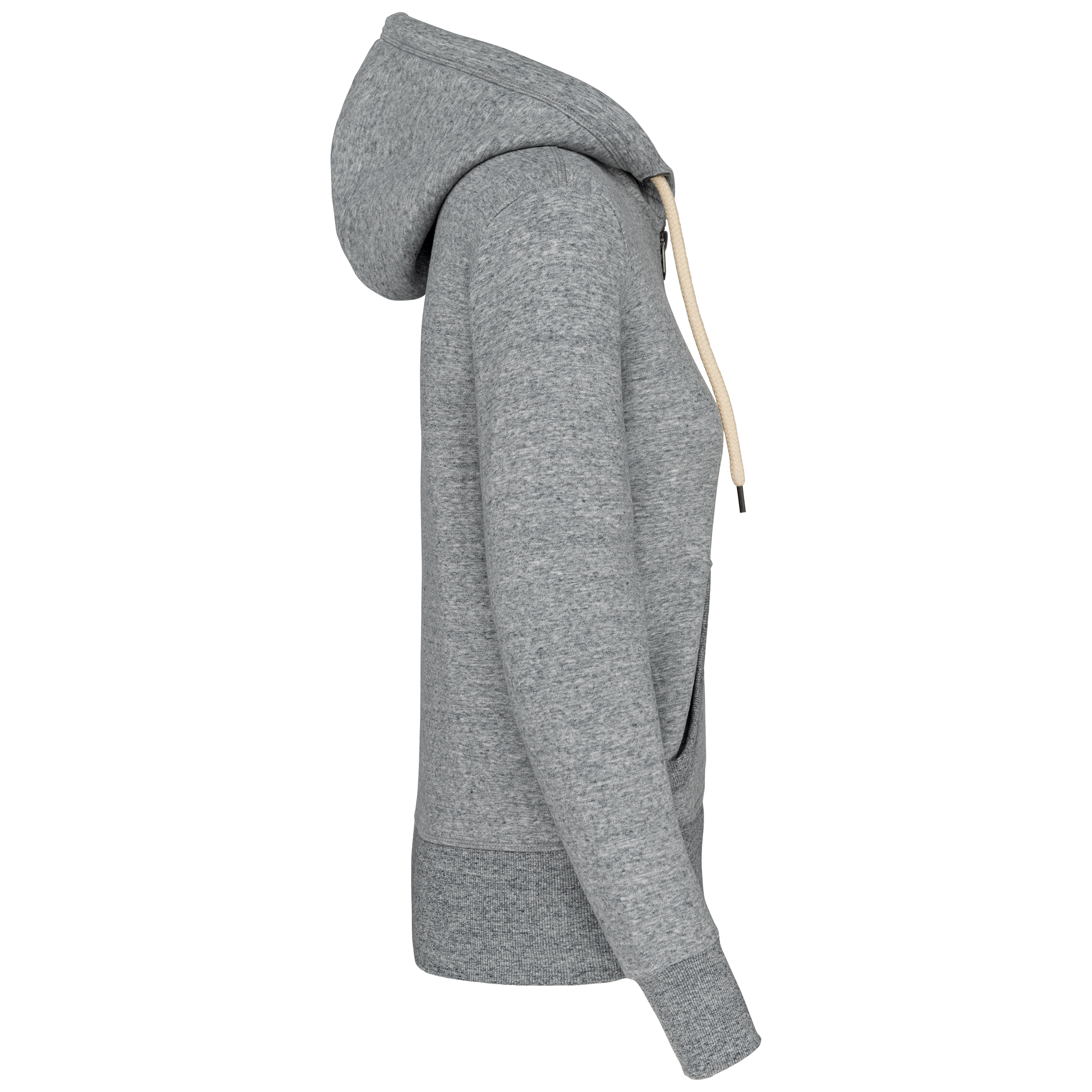 Damen Kapuzensweatshirt mit Reißverschluss