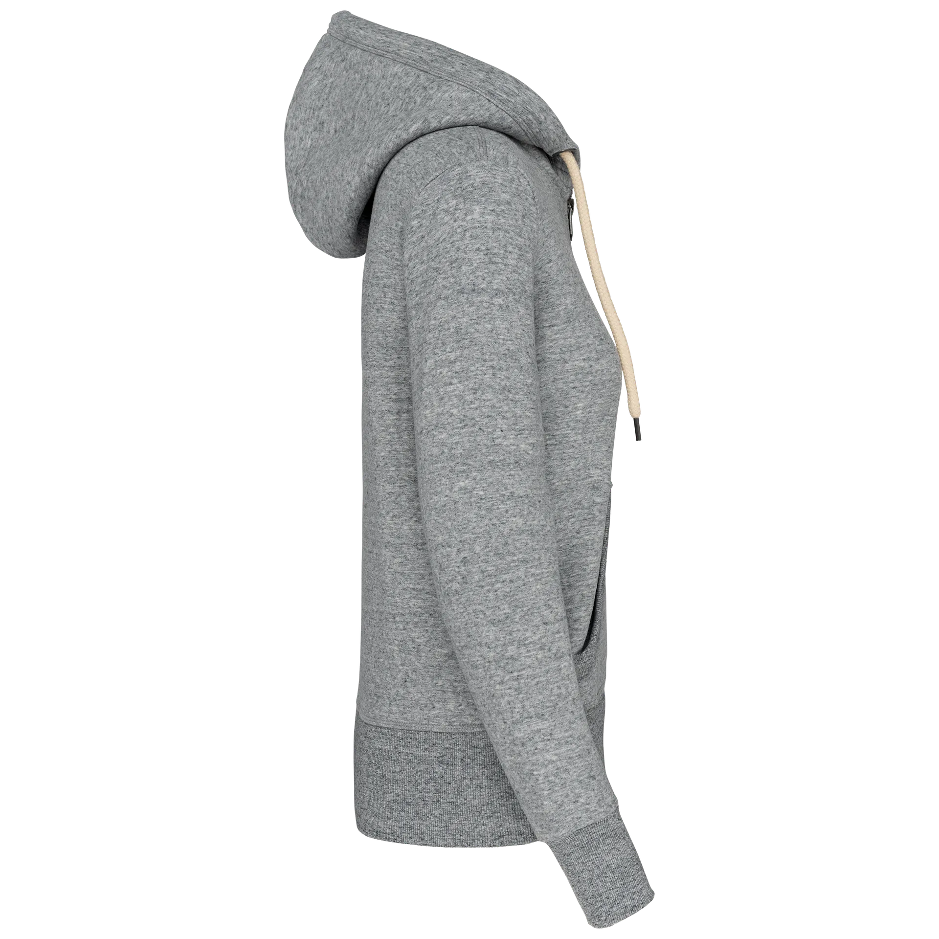 Damen Kapuzensweatshirt mit Reißverschluss