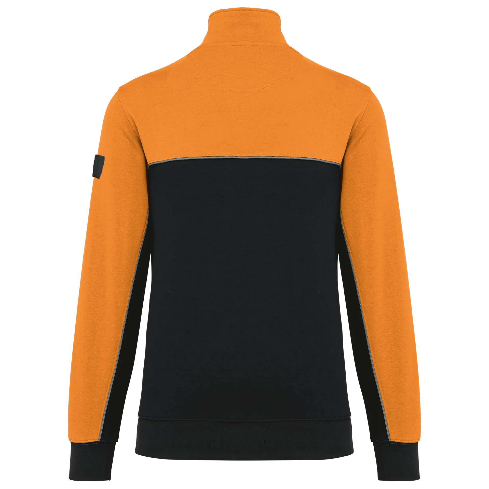 Umweltfreundliches Unisex-Sweatshirt mit Reißverschlusskragen