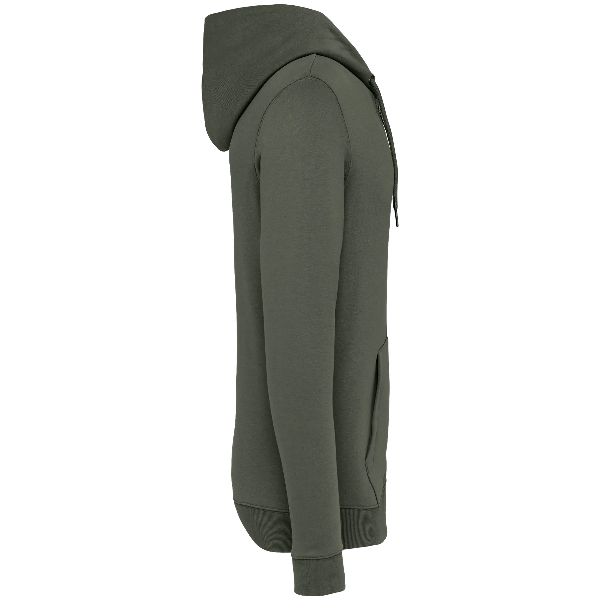 Umweltfreundliches Unisex Kapuzensweatshirt mit Reißverschluss