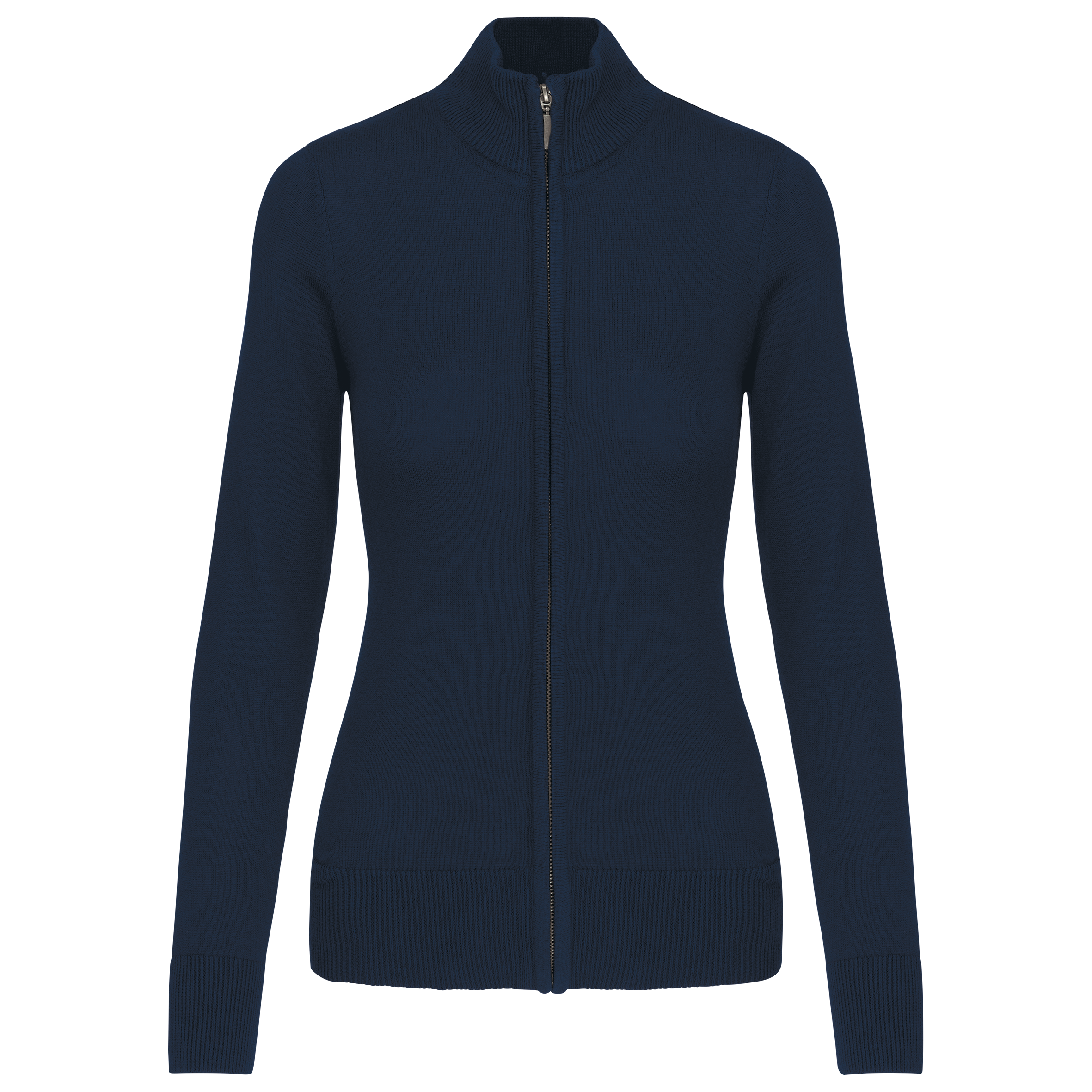 Damen Cardigan mit Reißverschluss