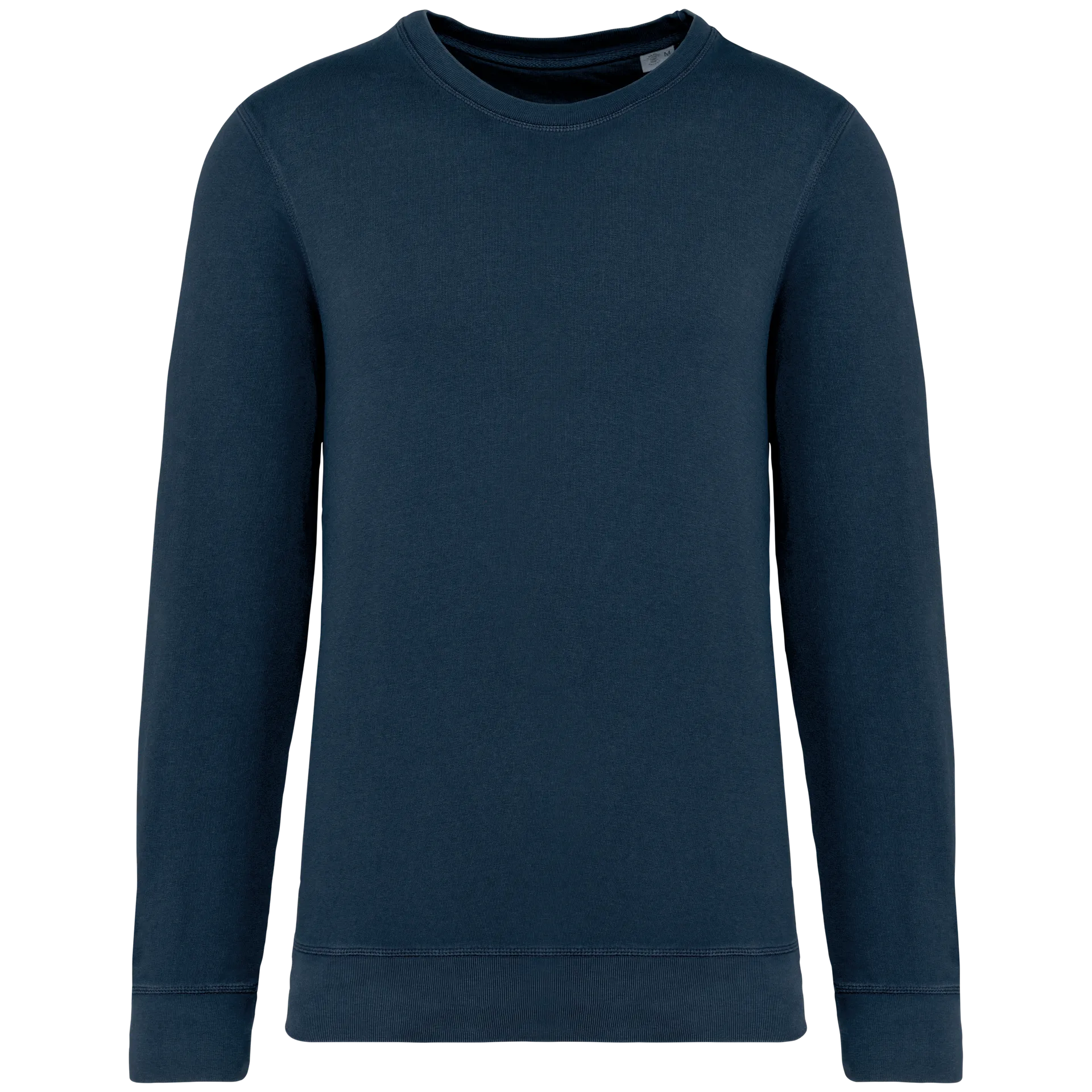 Umweltfreundliches Unisex Sweatshirt mit Rundhalsausschnitt aus French Terry