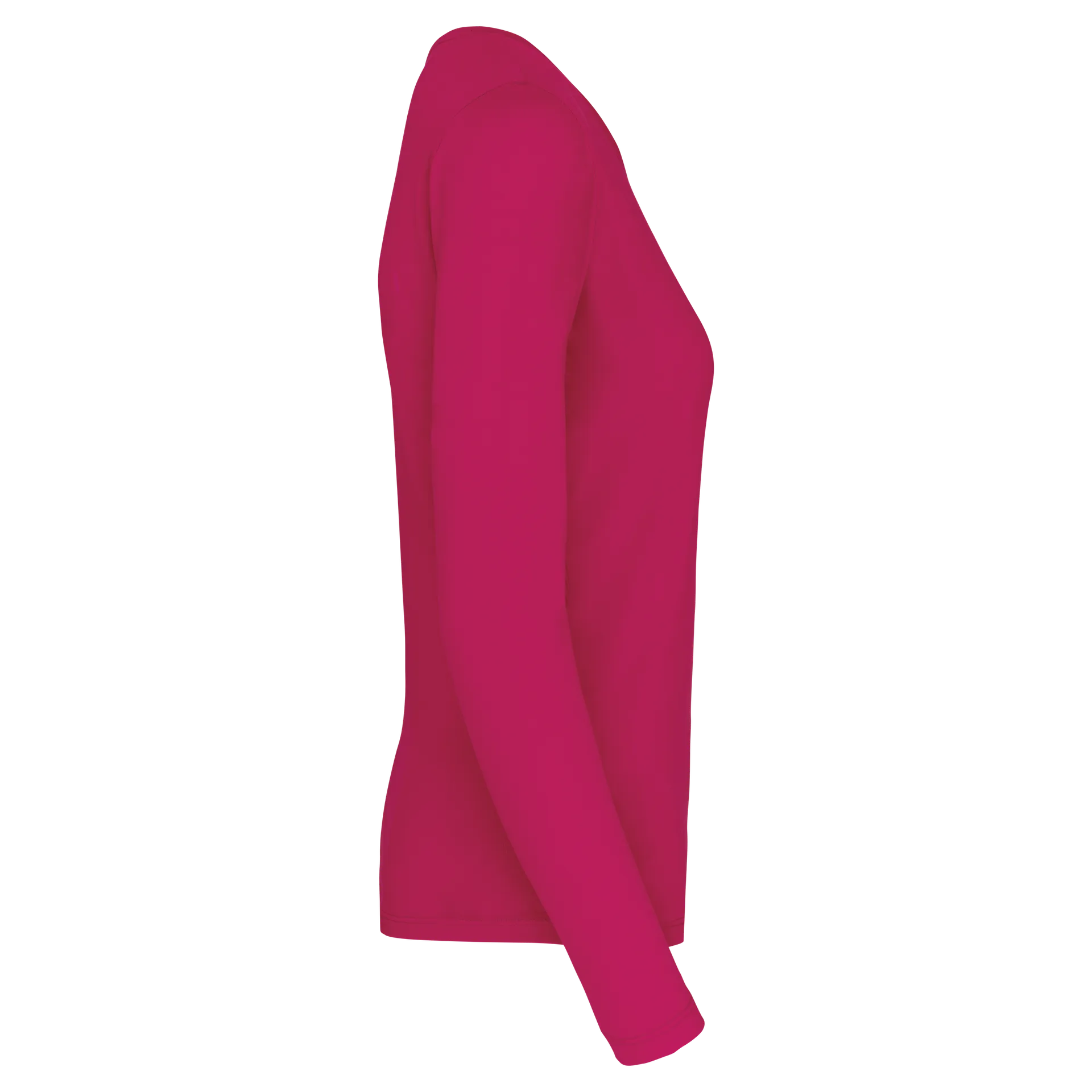 Damen-Langarmshirt mit Rundhalsausschnitt