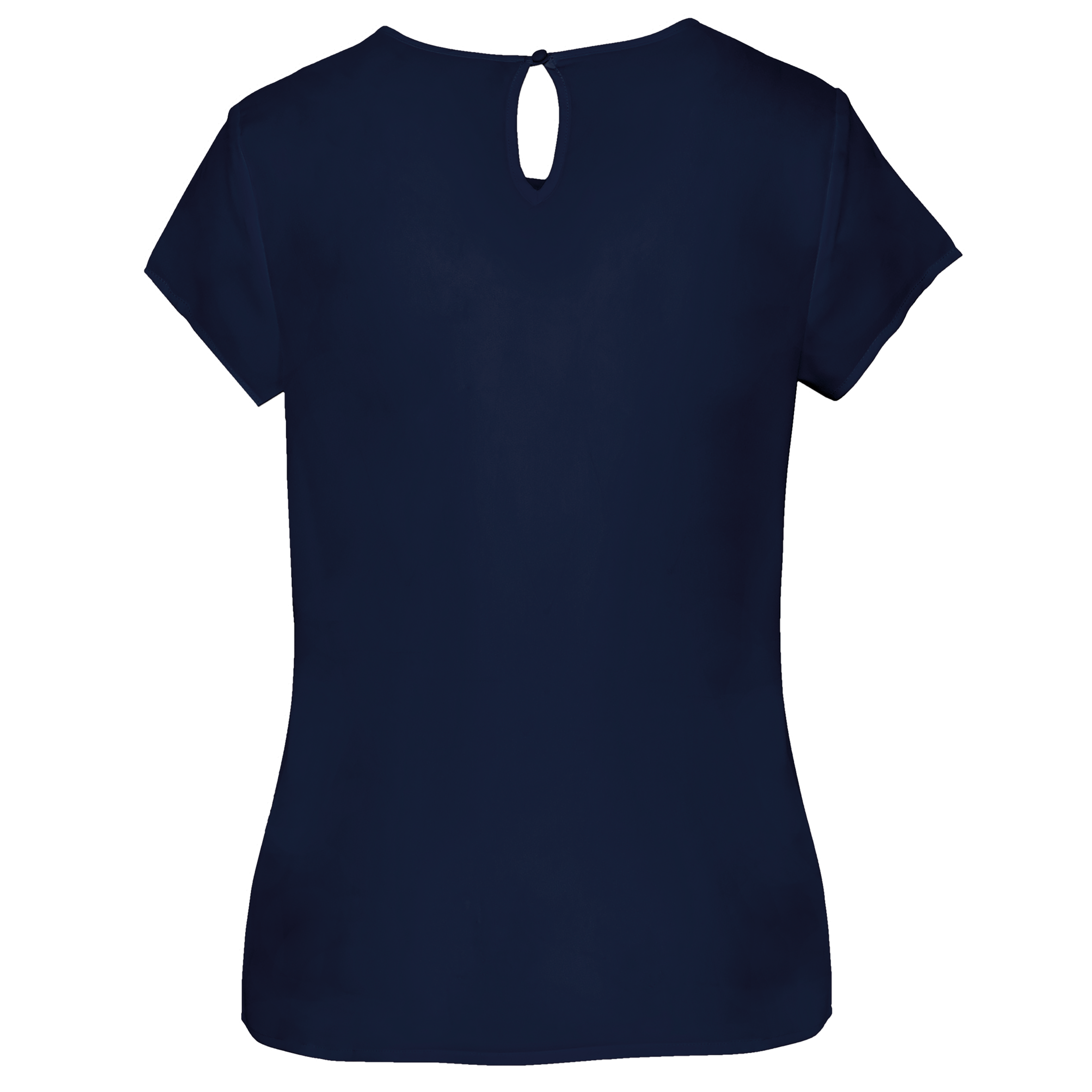 Kurzarm-Kreppbluse für Damen