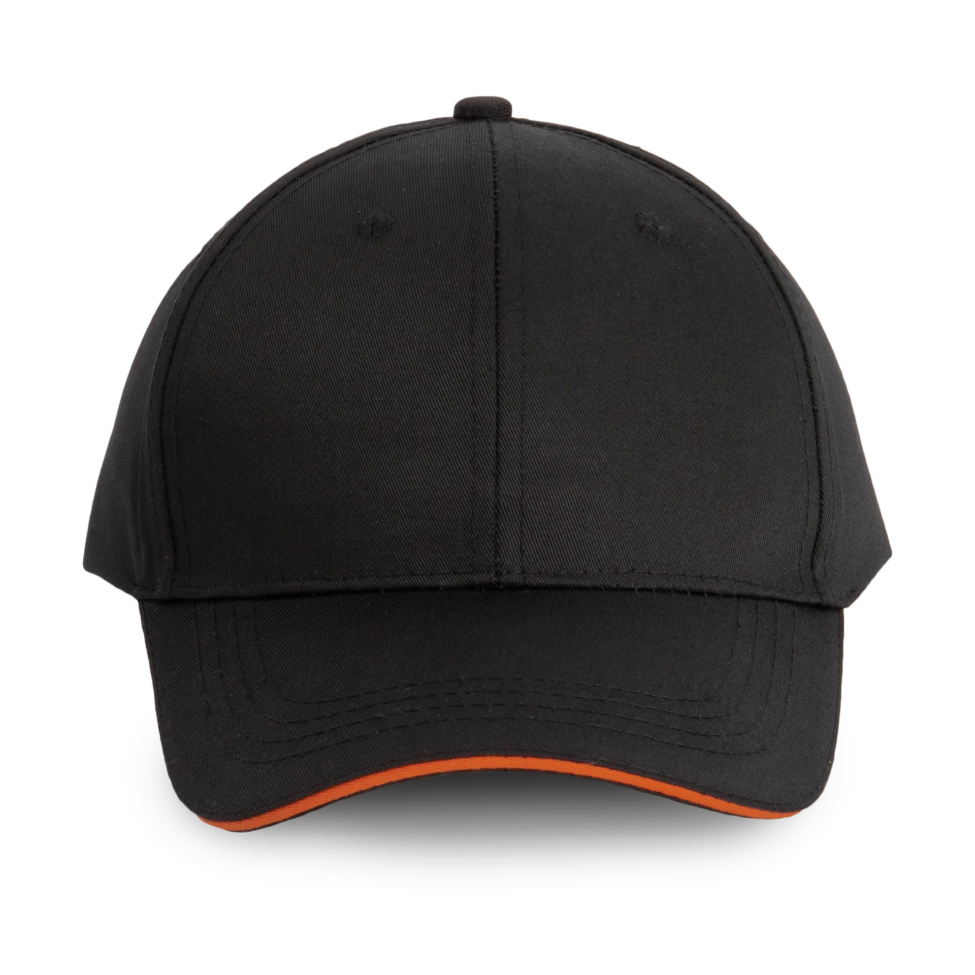 6-Panel-Cap mit Kontrast-Sandwichschirm