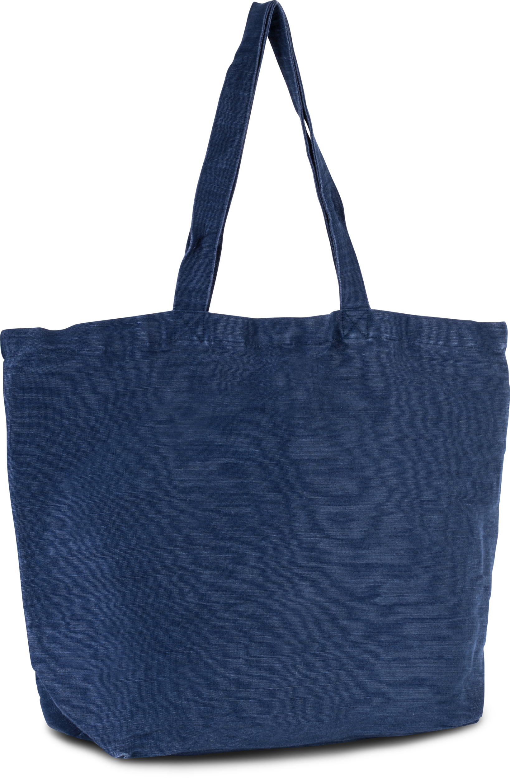 Große Jute-Baumwoll-Tasche mit Innenfutter