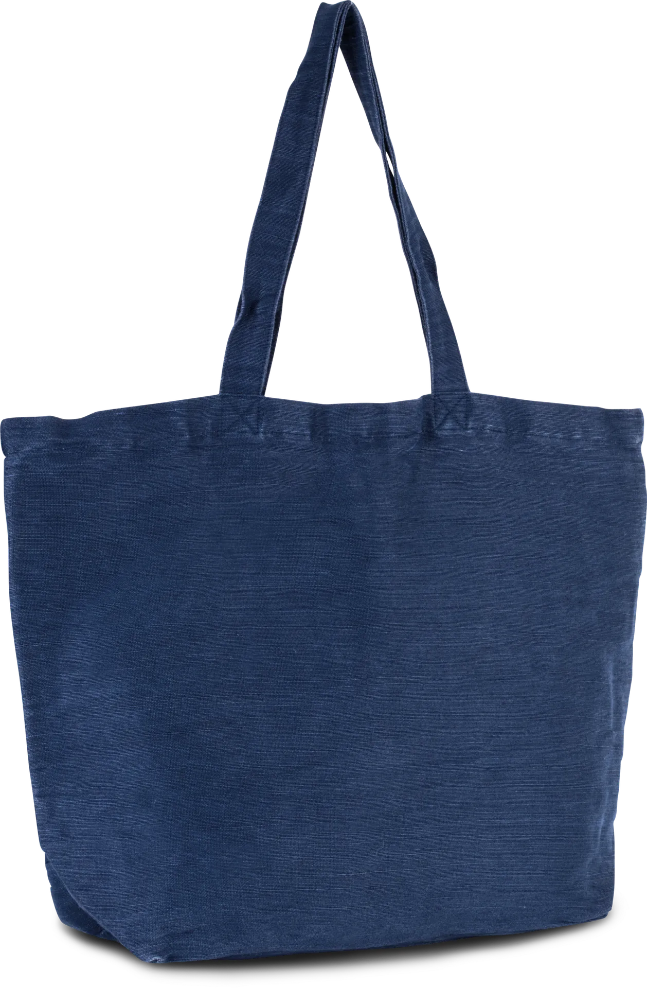 Große Jute-Baumwoll-Tasche mit Innenfutter