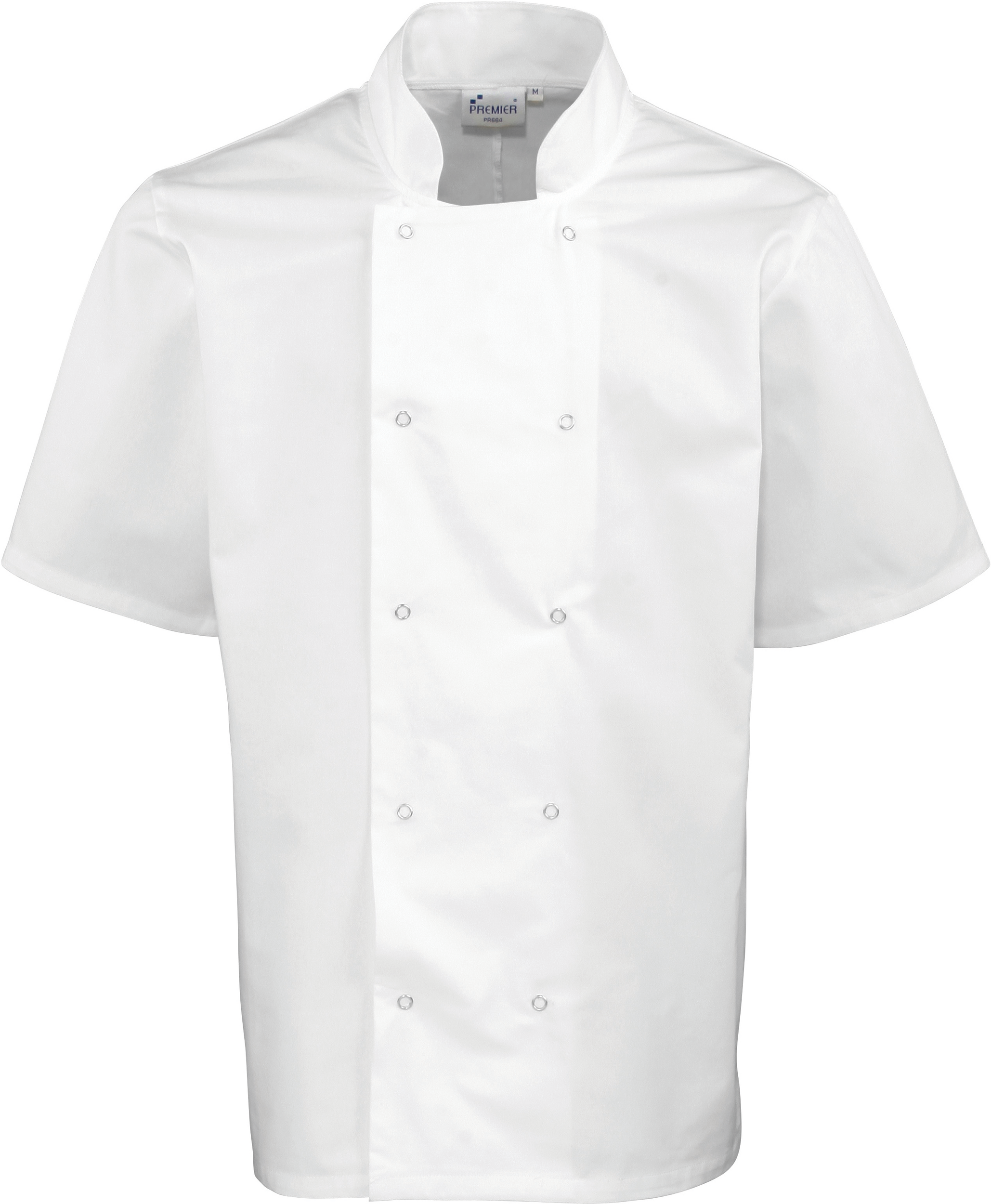 Studded Front Chef's Jacket