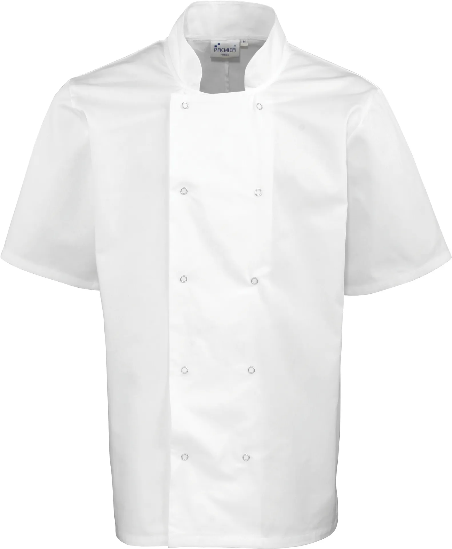 Studded Front Chef's Jacket