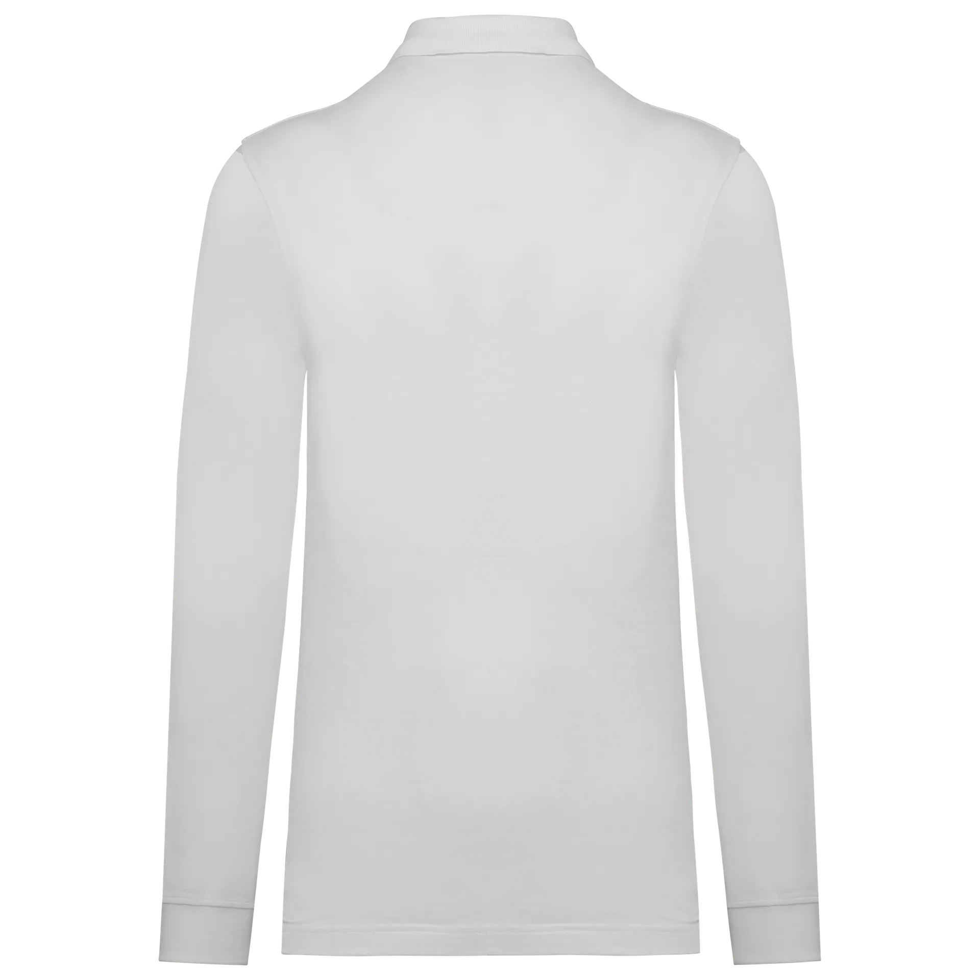 Herren Piqué-Polohemd lange Ärmel Bio-180