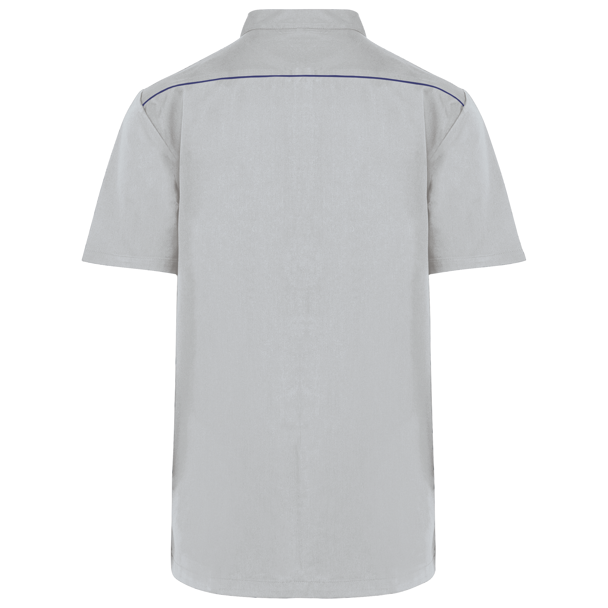 Herrenkittel aus Baumwollpolyester mit Druckknöpfen Herrenkittel aus Baumwollpolyester mit Druckknöpfen